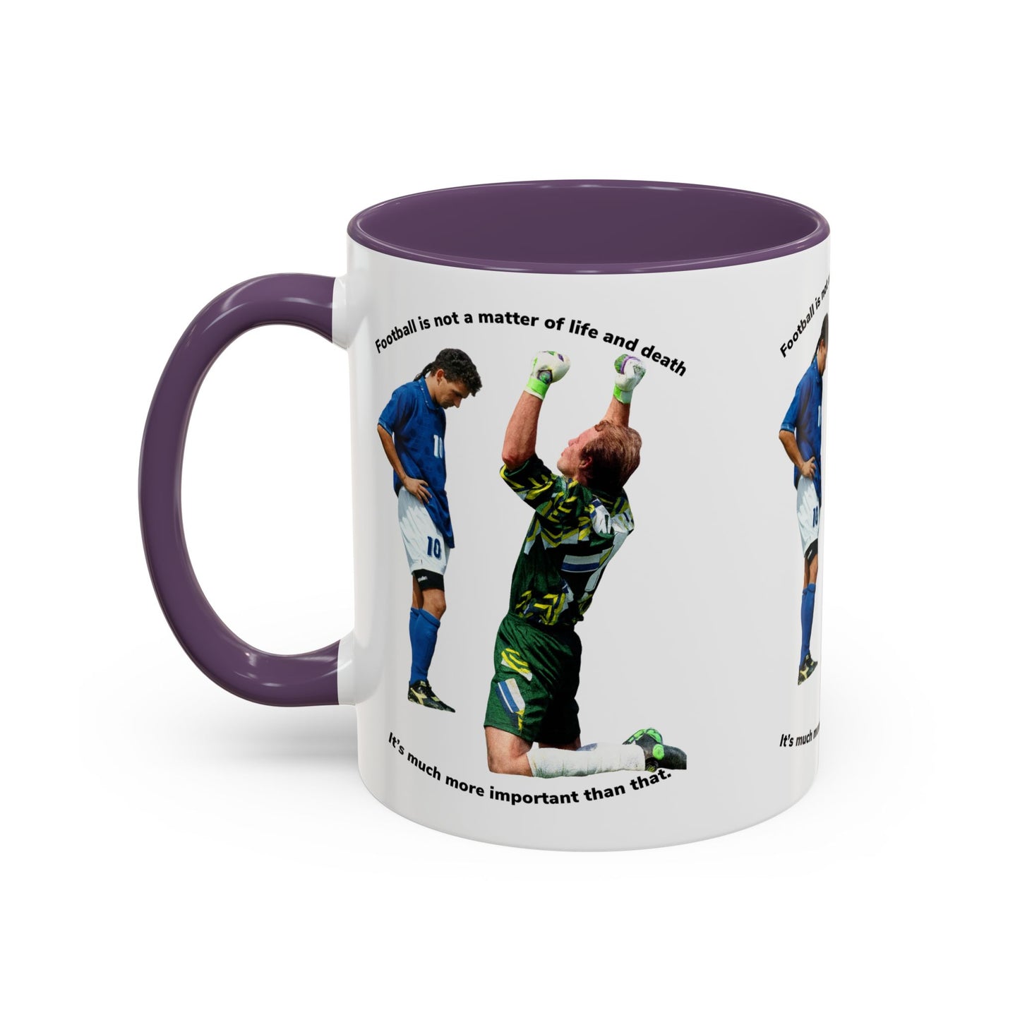 Roberto Baggio Football Life and Death Mug