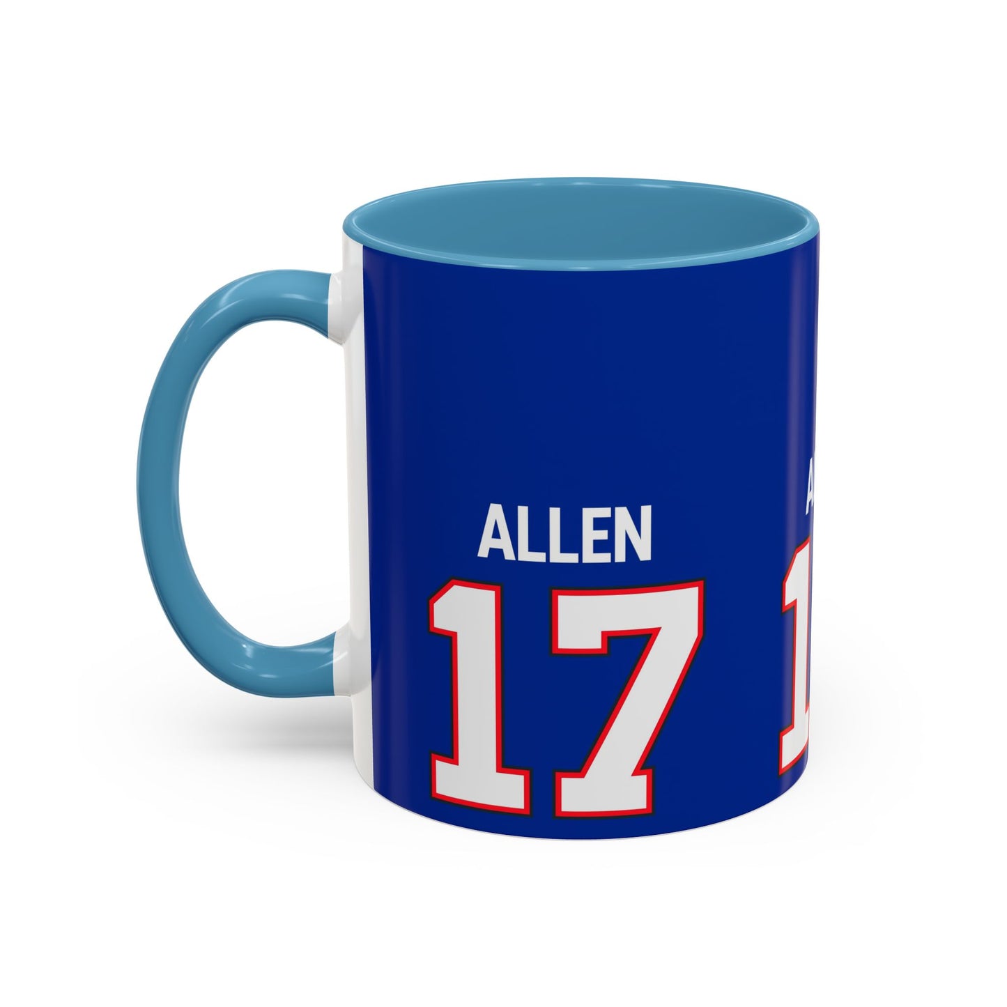 Josh Allen Buffalo Bills Jersey Mug