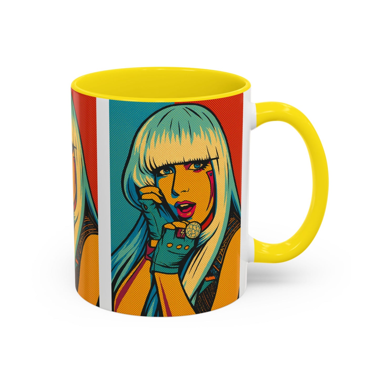 Lady G a g a Pop Art Mug