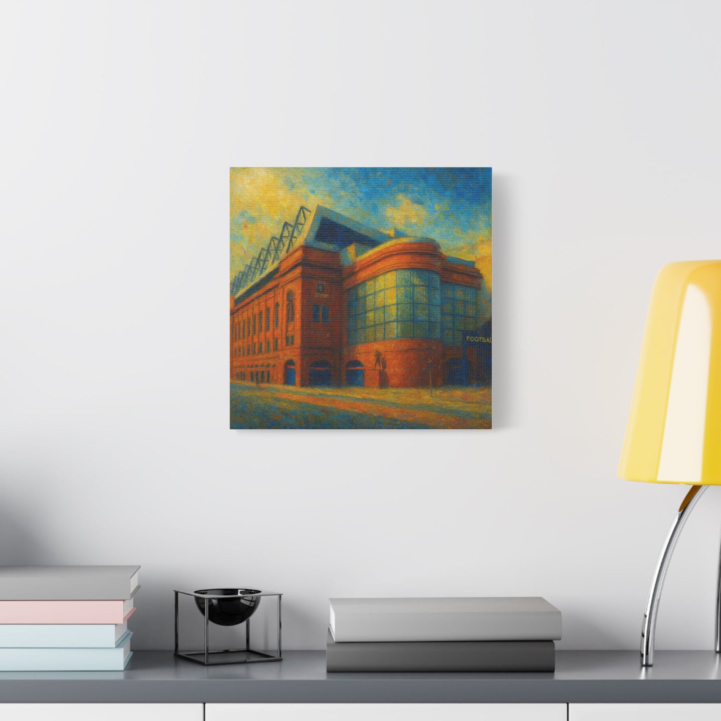Rangers FC Ibrox Stadium Canvas Wall Art