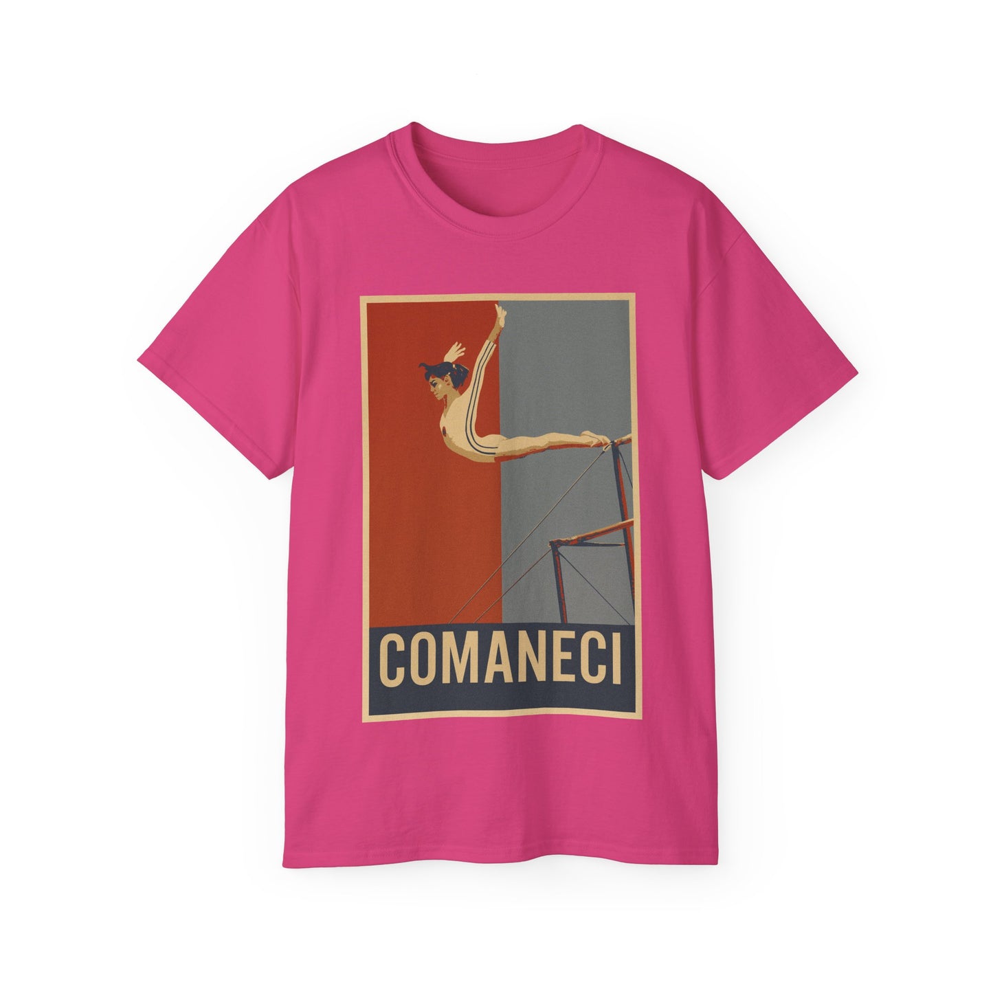 Nadia Comăneci Flying T-Shirt