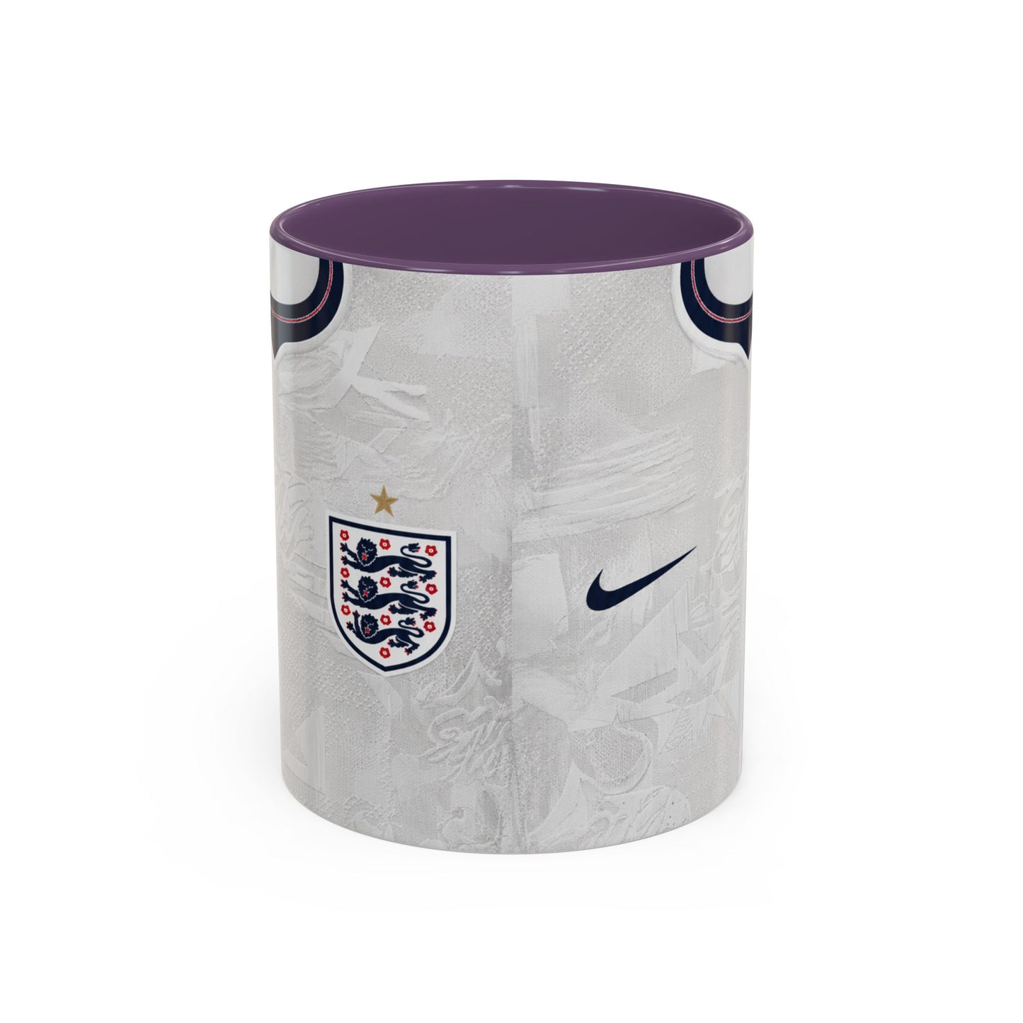 England 2026 World Cup Shirt Accent Coffee Mug (11, 15oz)