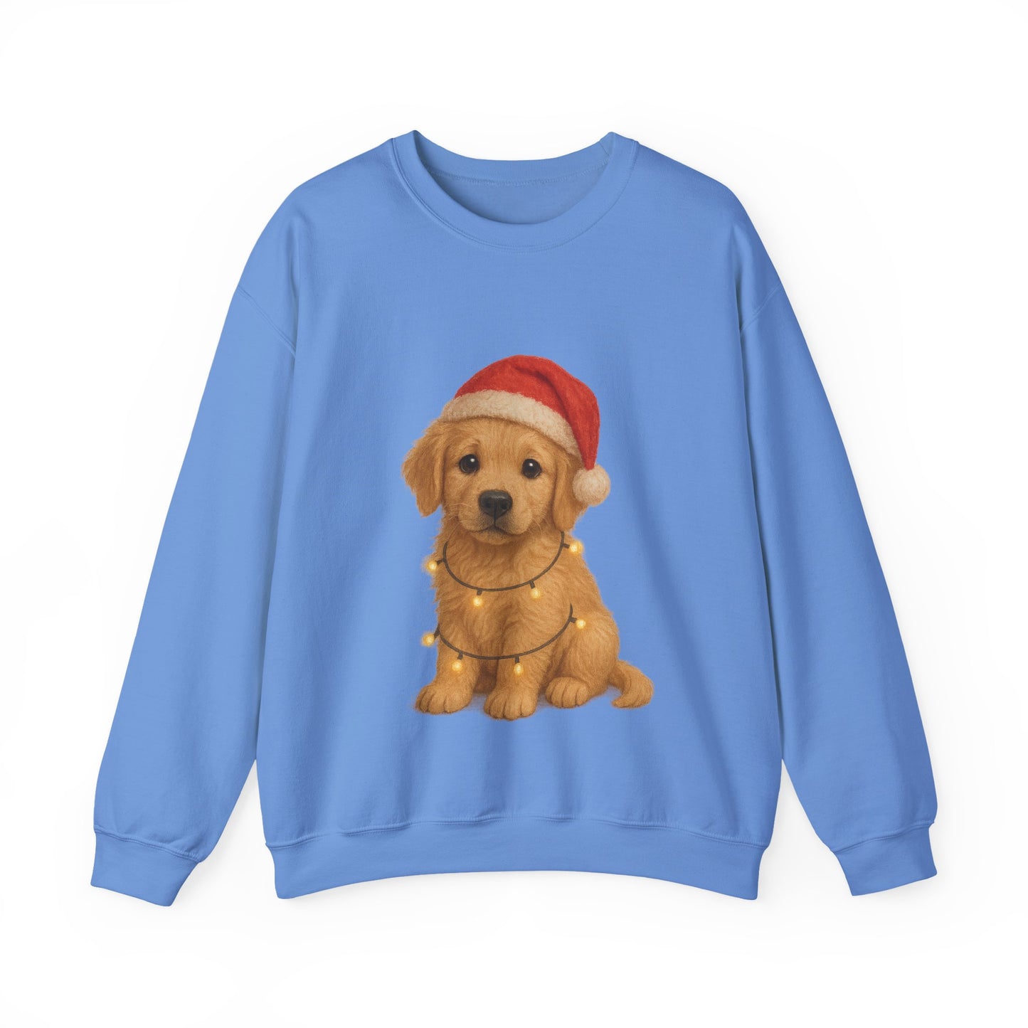 Golden Retriever Puppy Christmas Jumper