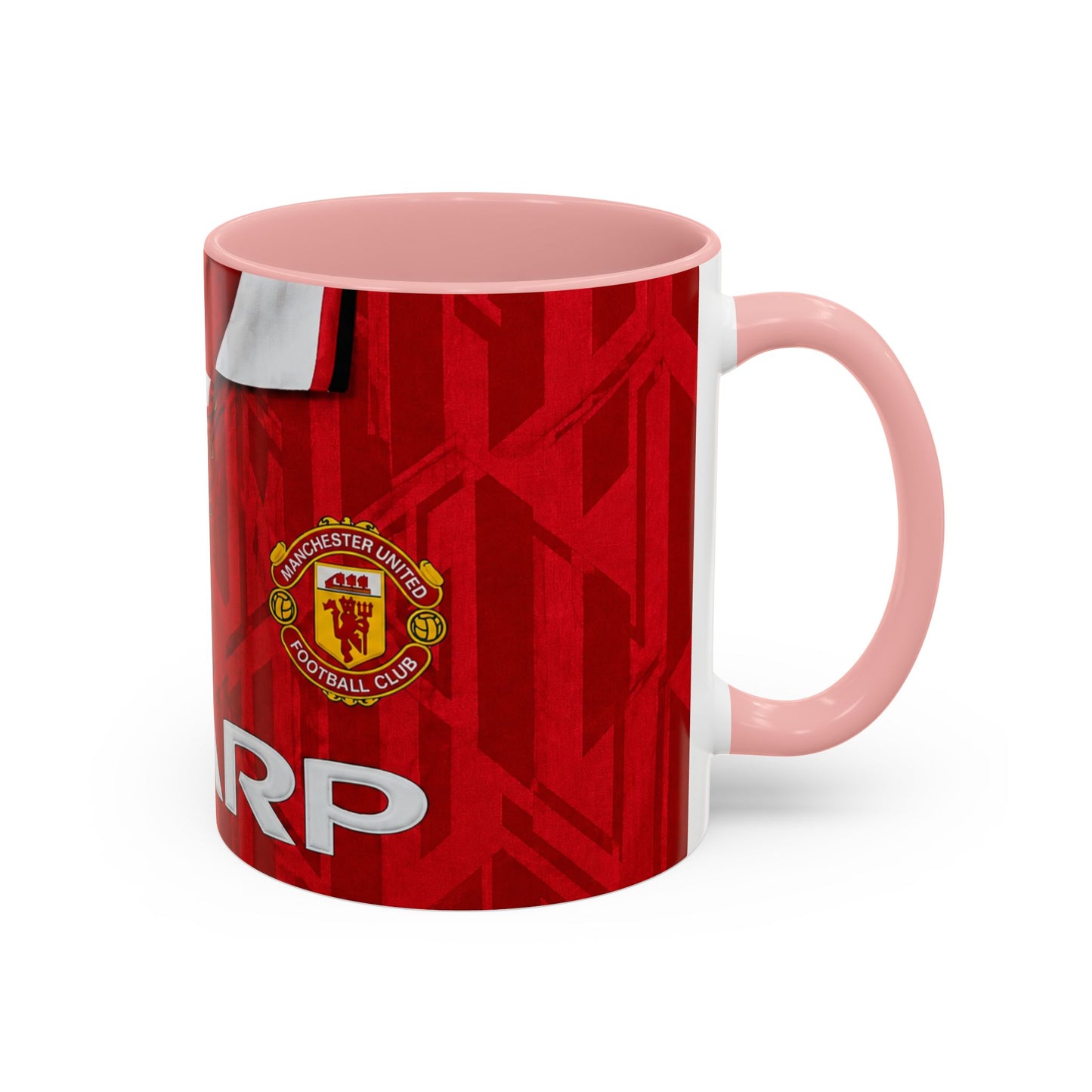 Manchester United 1992 - 94 Shirt Accent Coffee Mug (11, 15oz)
