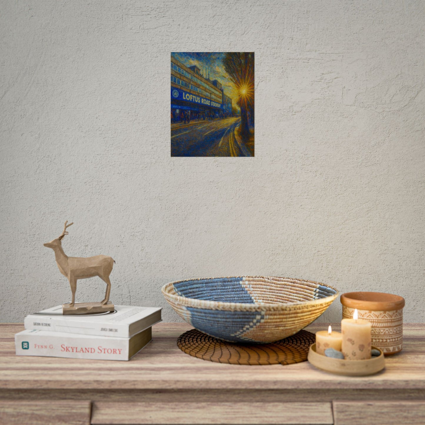 Queens Park Rangers Loftus Road Stadium Rolled Poster