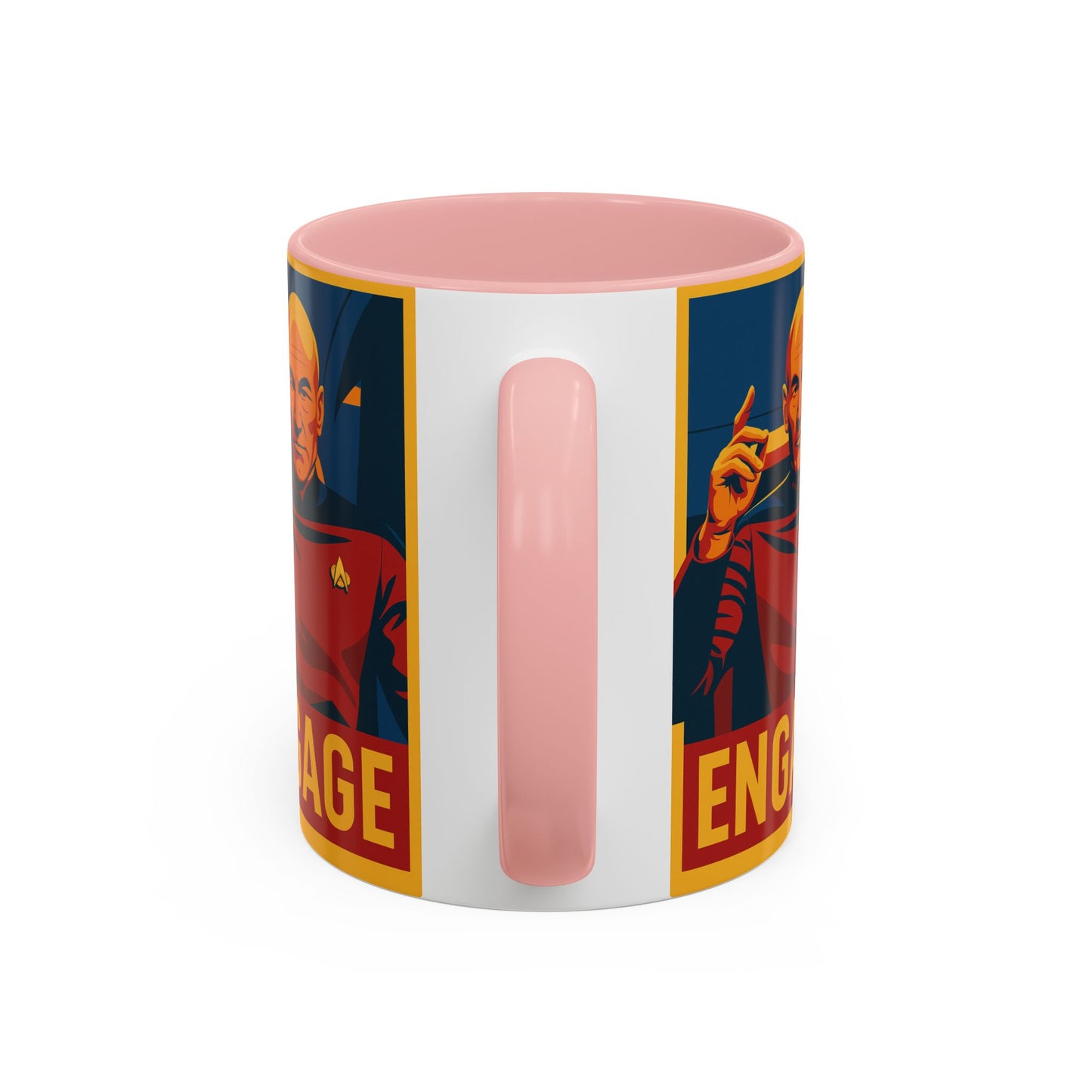 Captain Picard Engage Mug