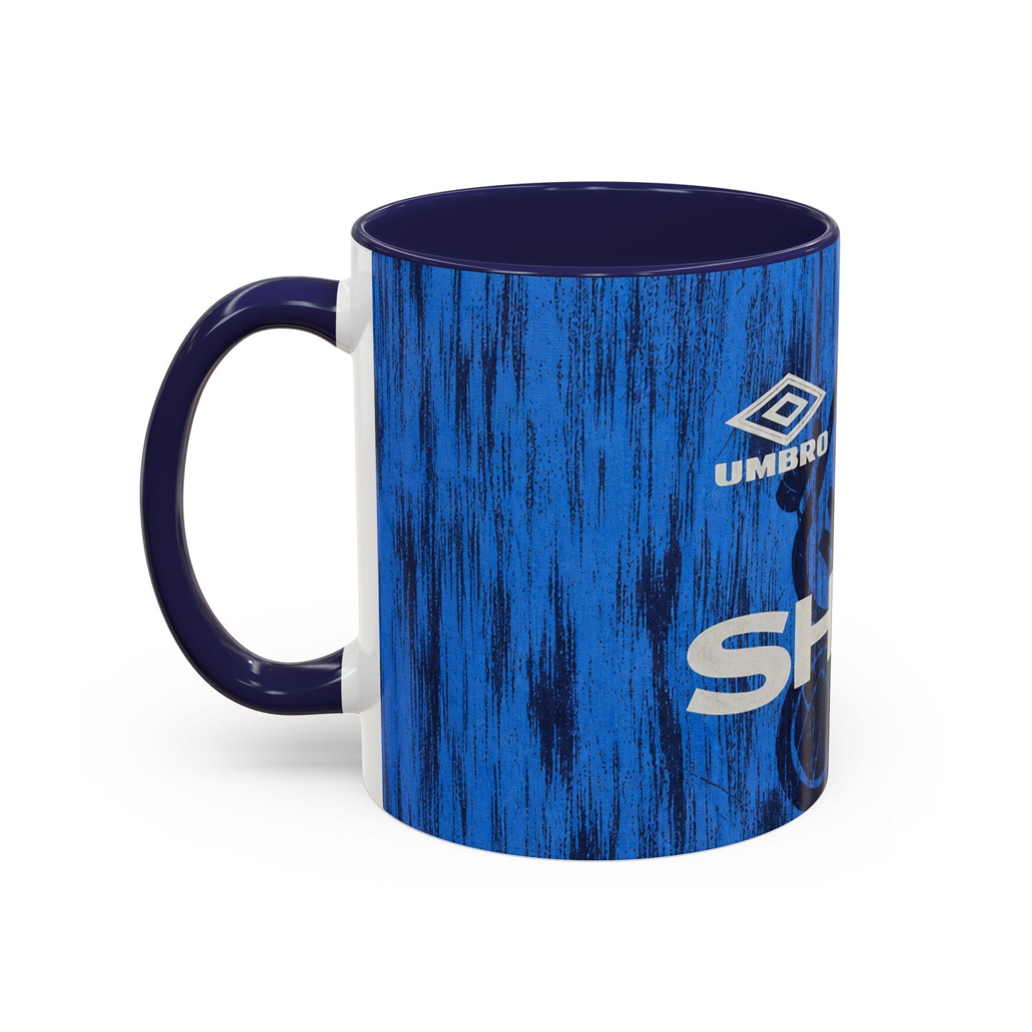 Manchester United 1992-93 Away Shirt Accent Coffee Mug (11, 15oz)