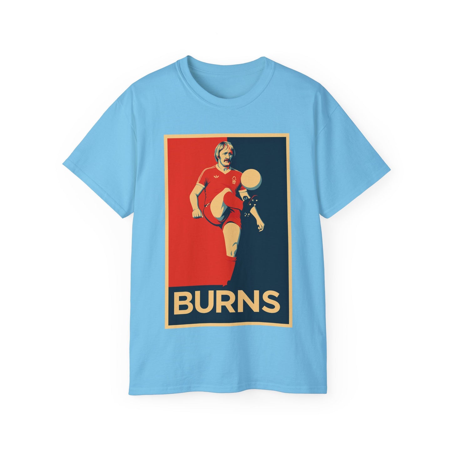 Kenny Burns Nottingham Forest Kick T-Shirt