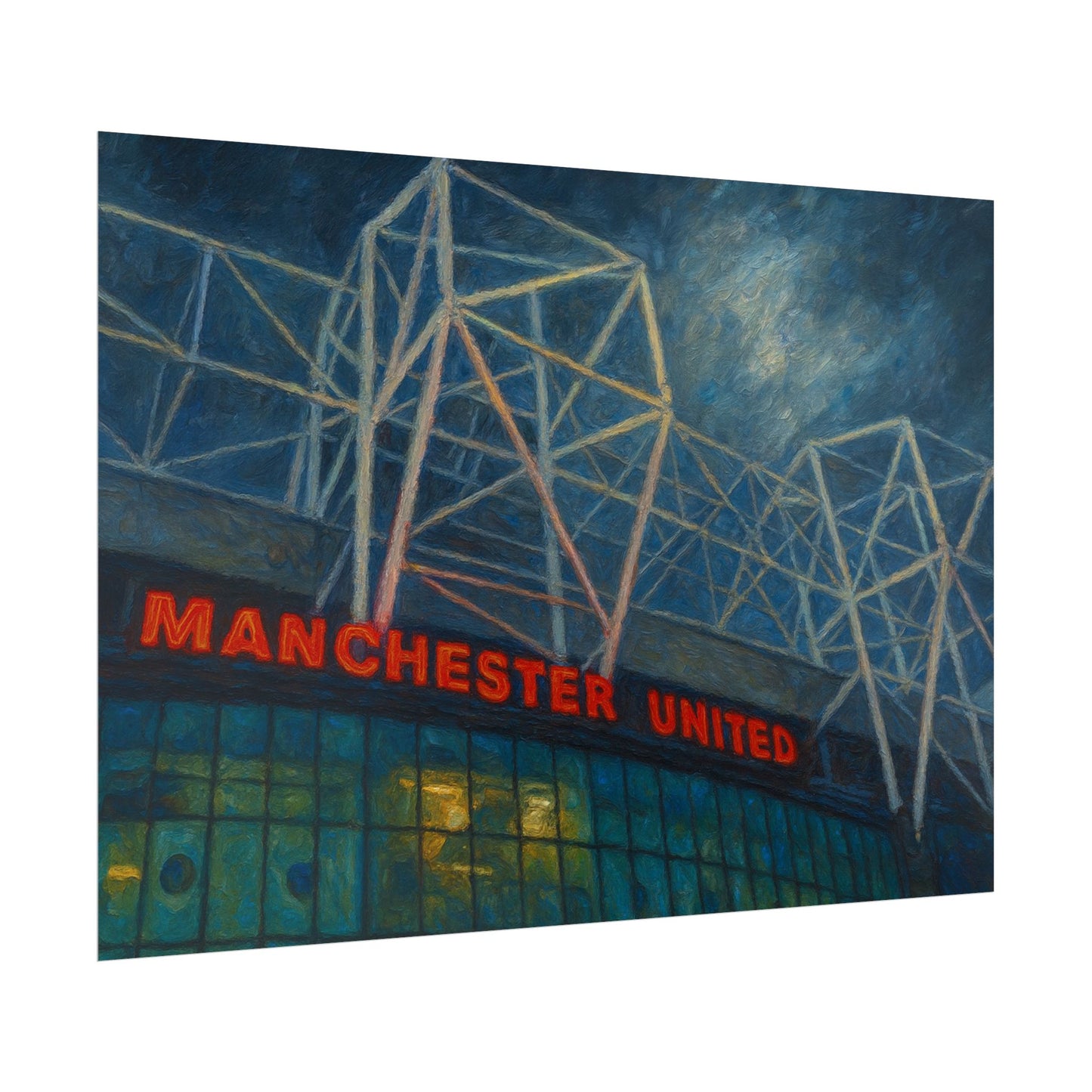 Manchester United Old Trafford Rolled Poster