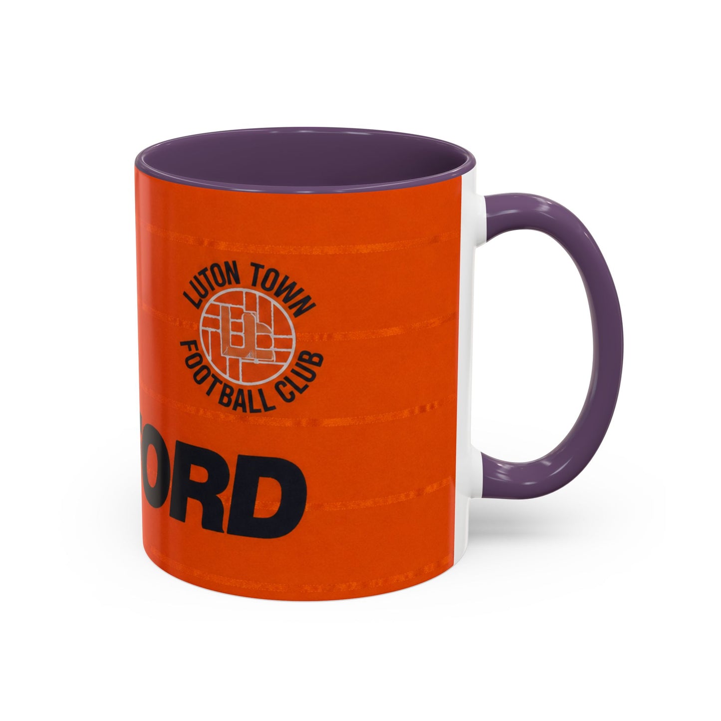 Luton Town 1990s Away Accent Coffee Mug (11, 15oz)