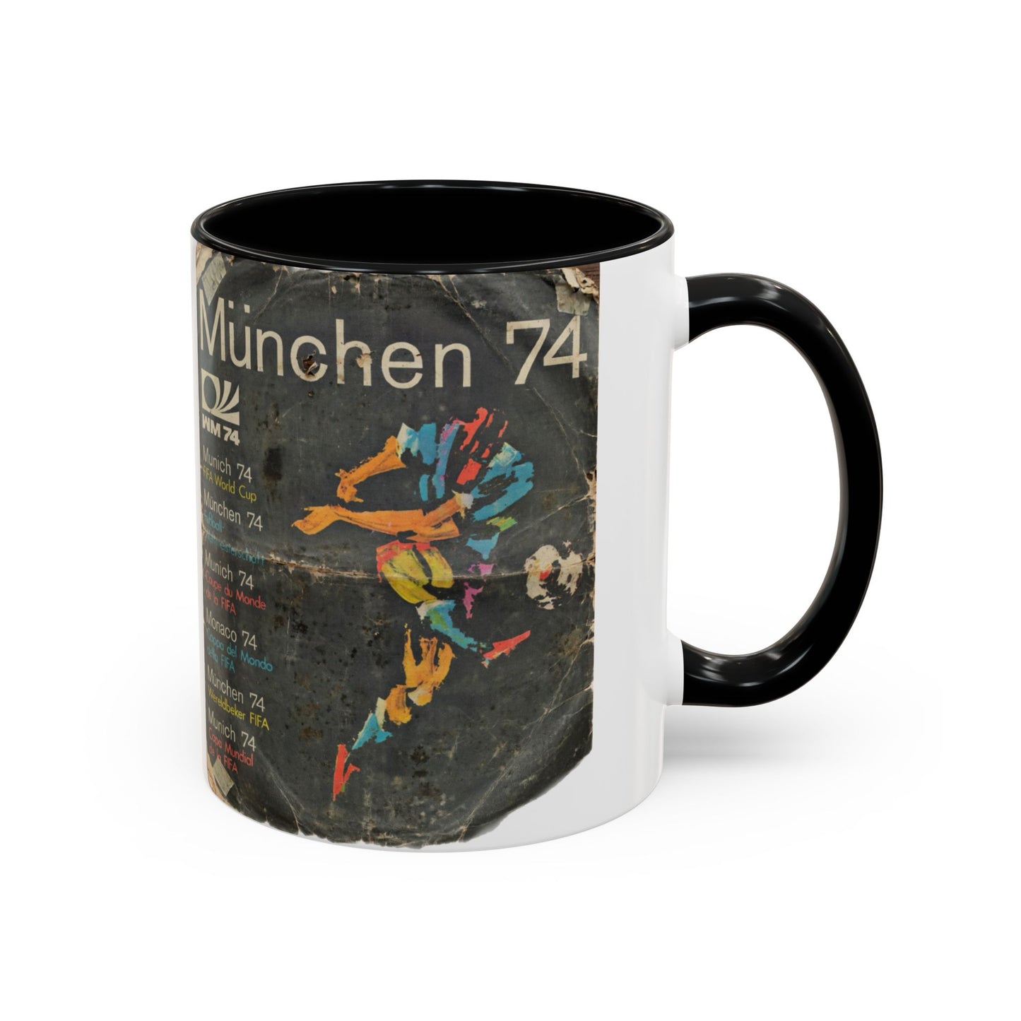 West Germany 1974 World Cup Poster Coffee Mug (11, 15oz)