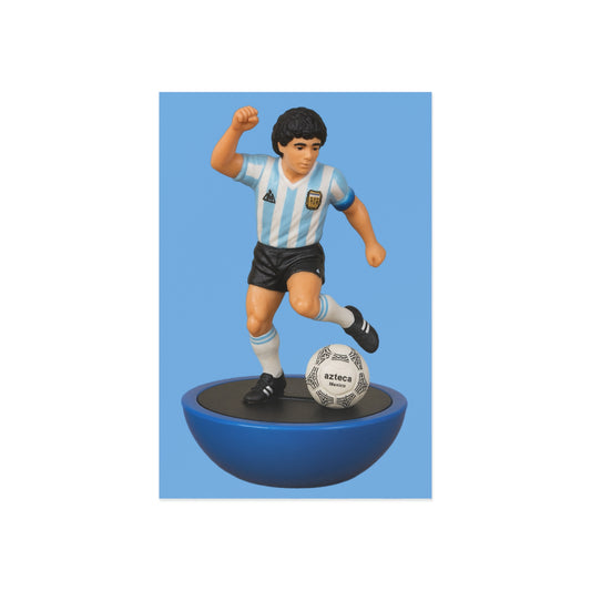 Diego Maradona Collector's Postcards | Vintage Soccer Art, Retro Athletics Decor, Sports Memorabilia, Unique Gifts, Nostalgic Keepsakes