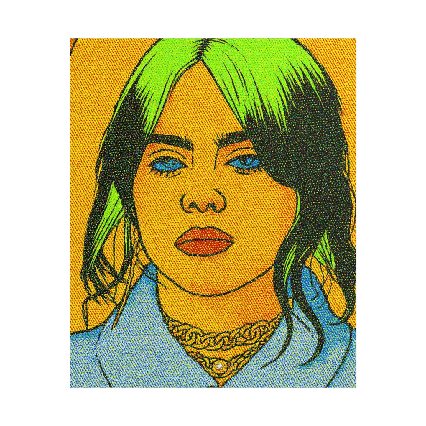 Billie Pop Art Poster