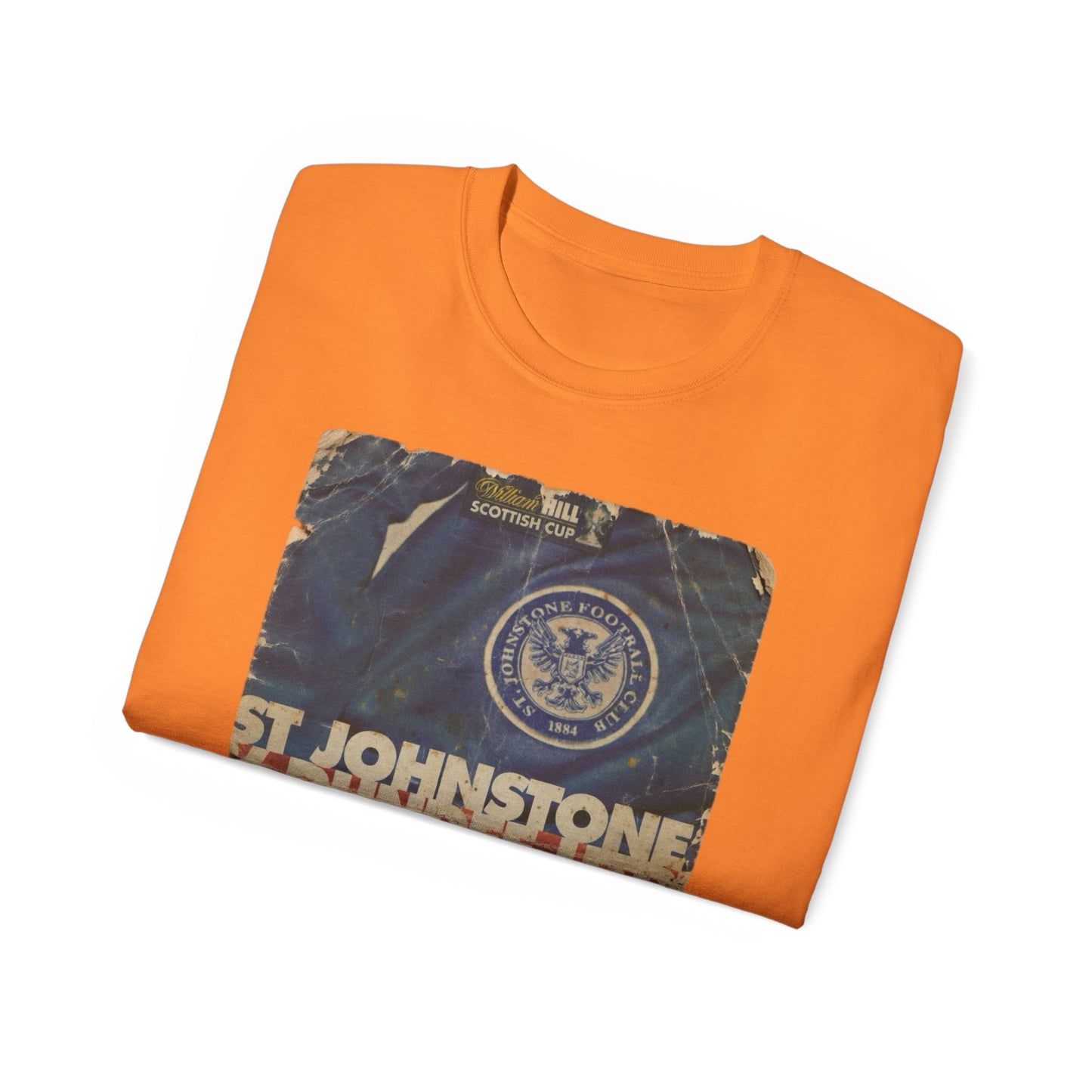 2014 Scottish Challenge Cup Final Dundee United St Johnstone Programme Poster Unisex Ultra Cotton Tee