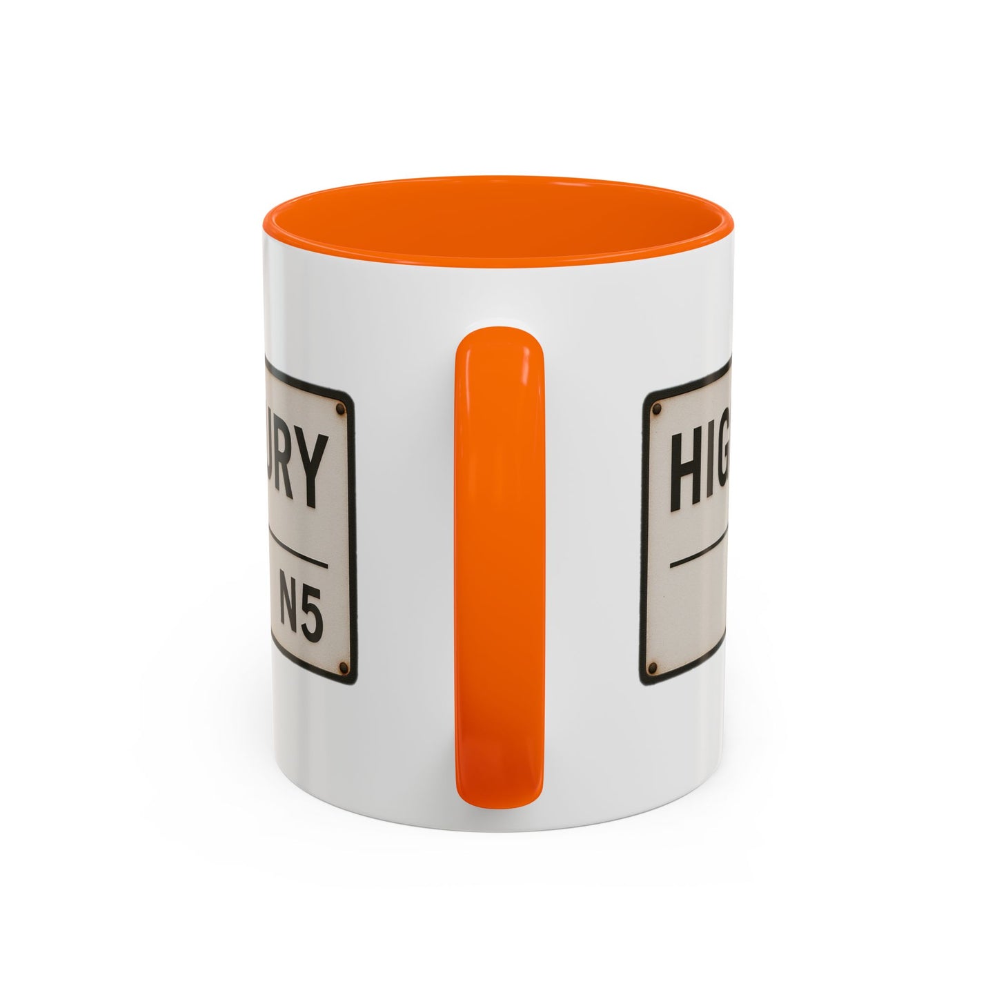 Highbury Arsenal Road Sign Mug