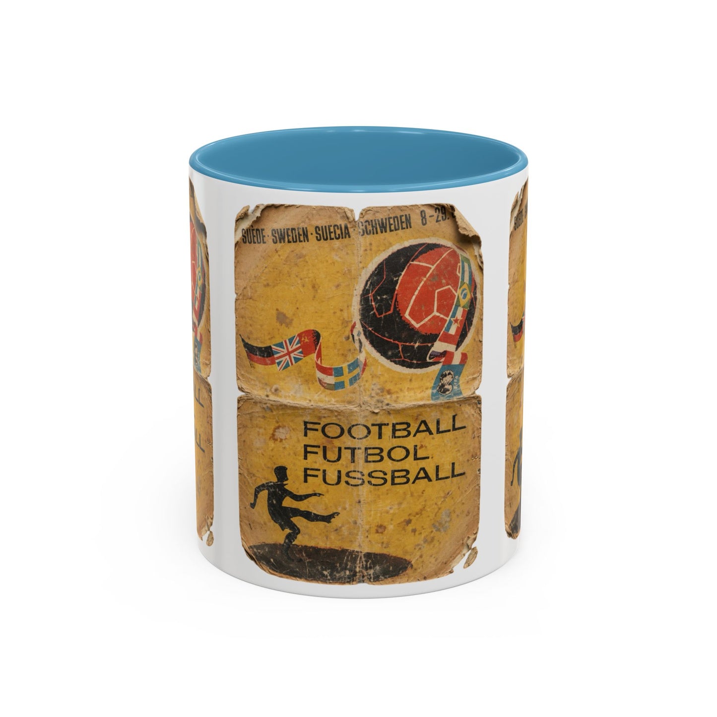 Sweden 58 World Cup Poster Coffee Mug (11, 15oz)