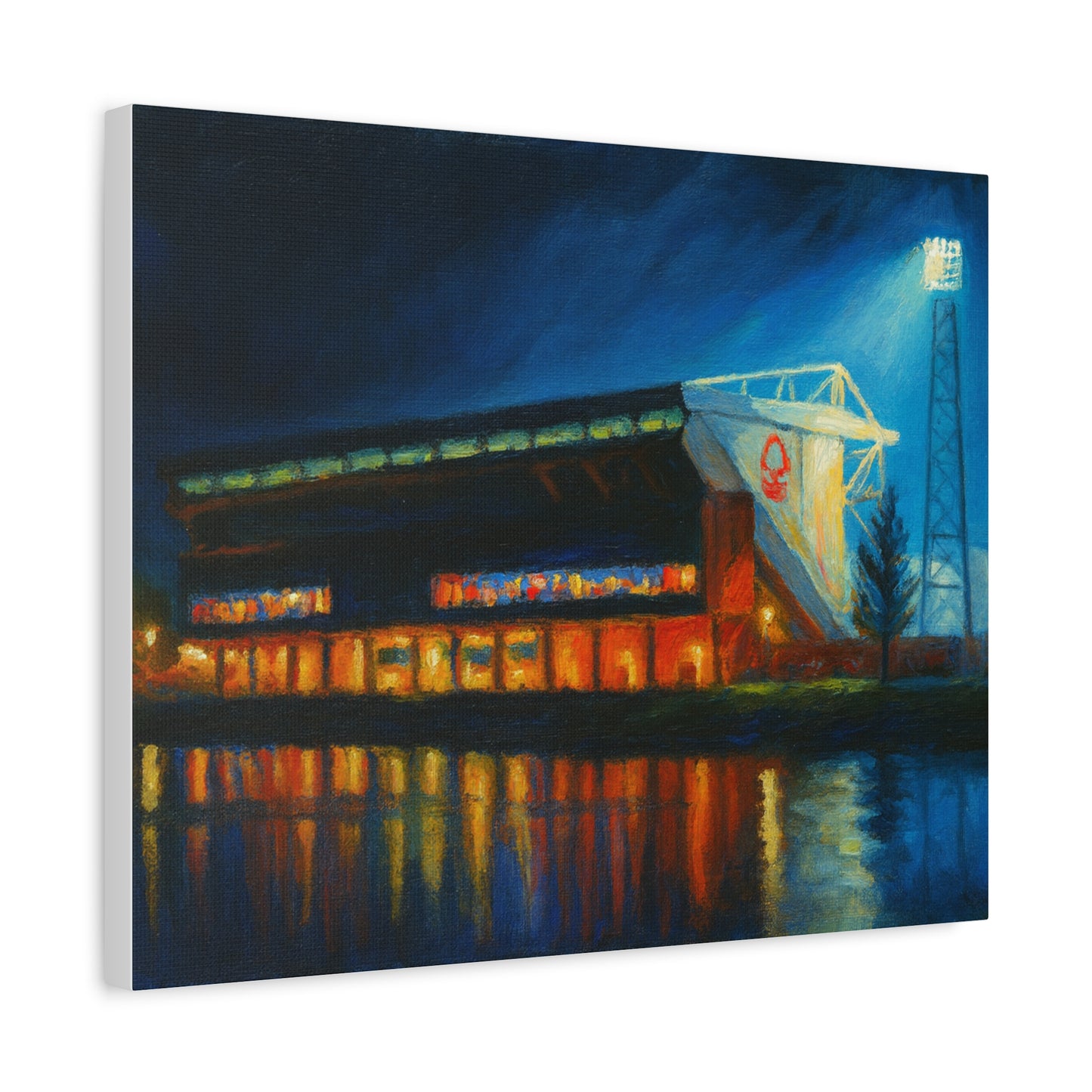 Nottingham Forest City Ground Art Canvas