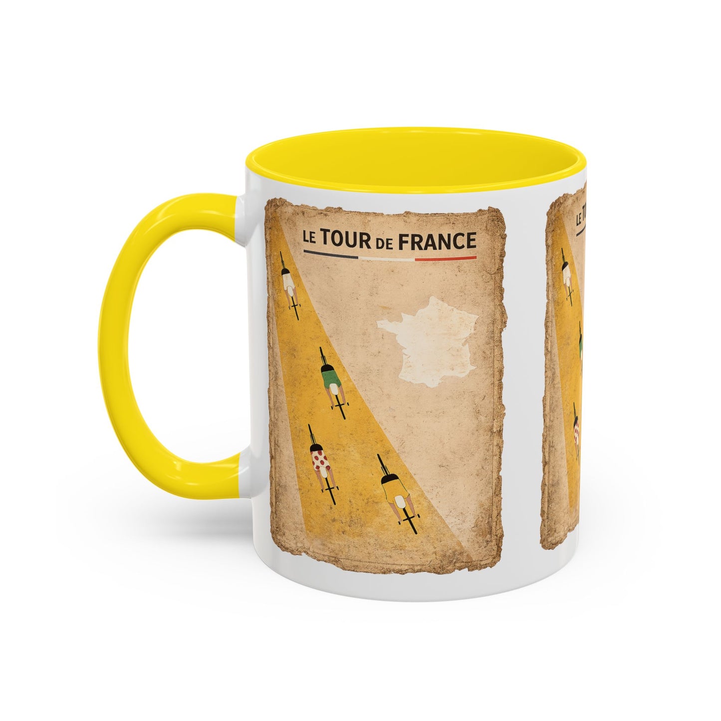 Tour de France Road Accent Coffee Mug (11, 15oz)