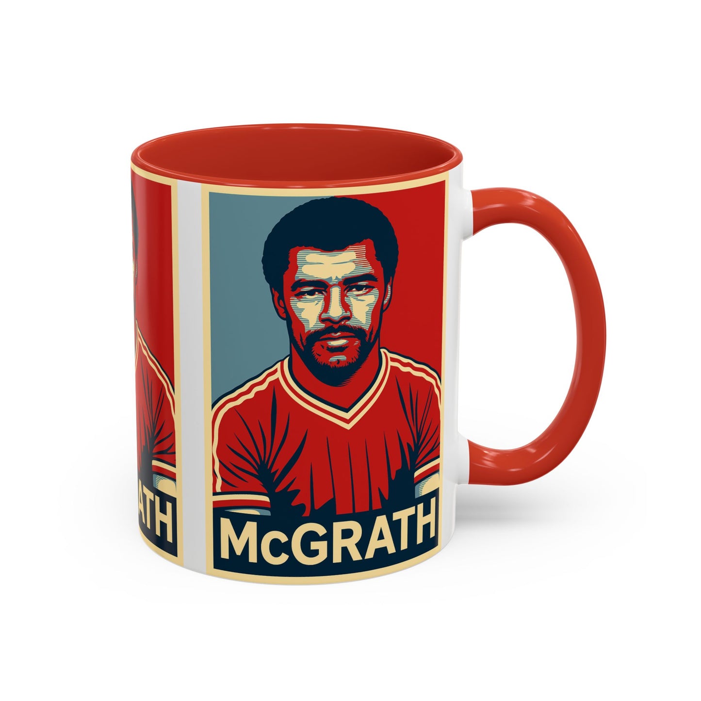 Paul McGrath Hope Poster Mug - Manchester United