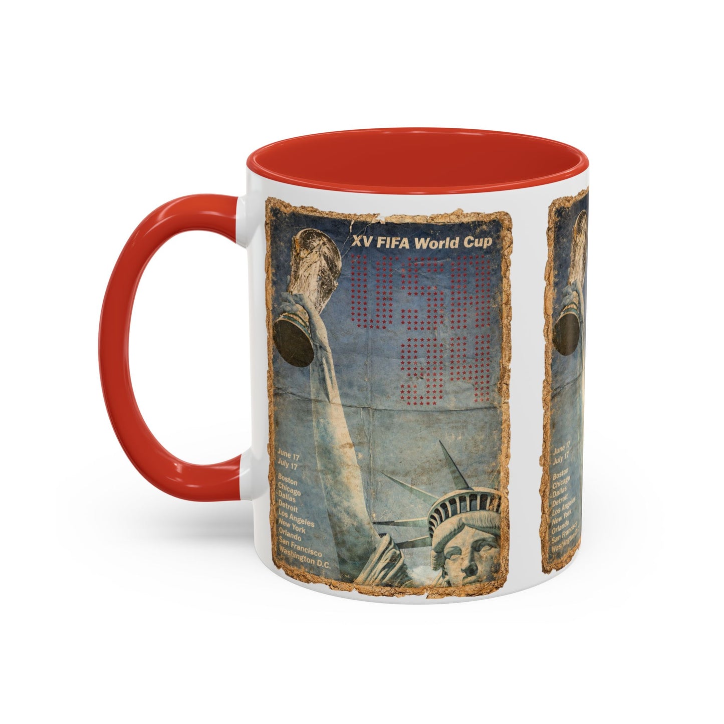 USA 94 World Cup Liberty Poster Coffee Mug (11, 15oz)