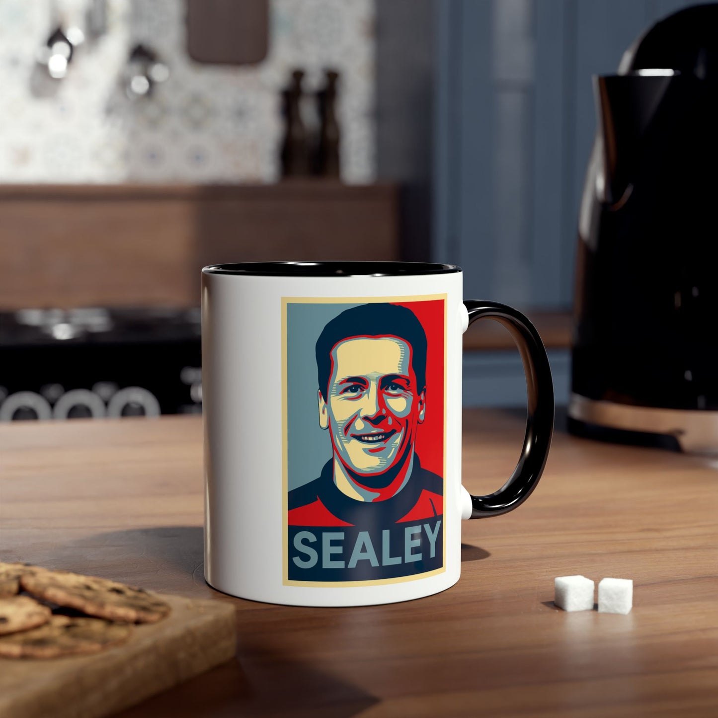 Les Sealey Hope Poster Mug - Manchester United
