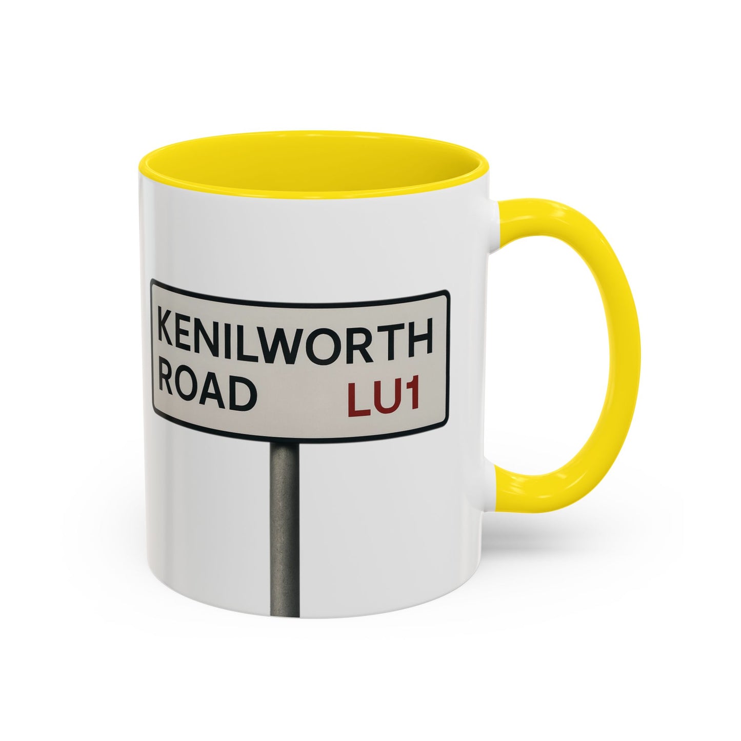 Kenilworth Road Luton Town Road Sign Mug