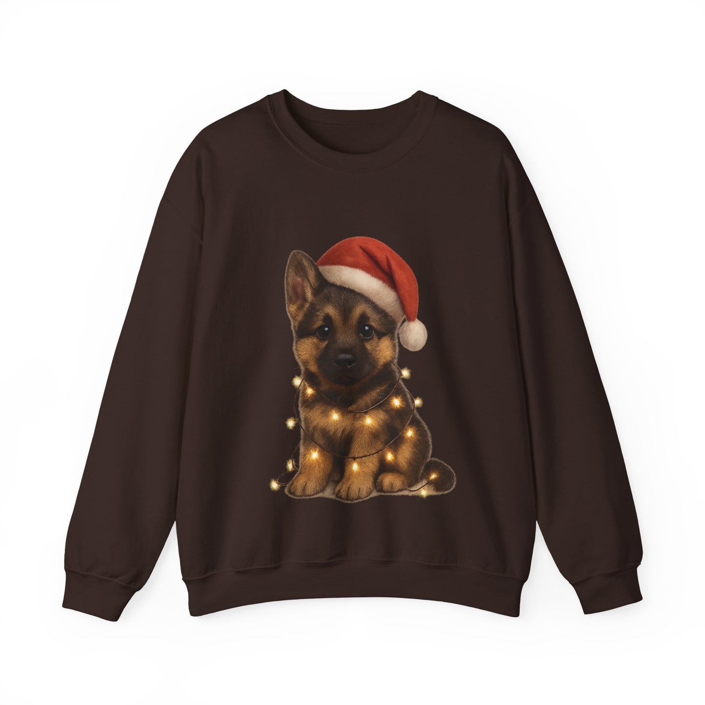 Alsatian Puppy Christmas Dog Sweatshirt