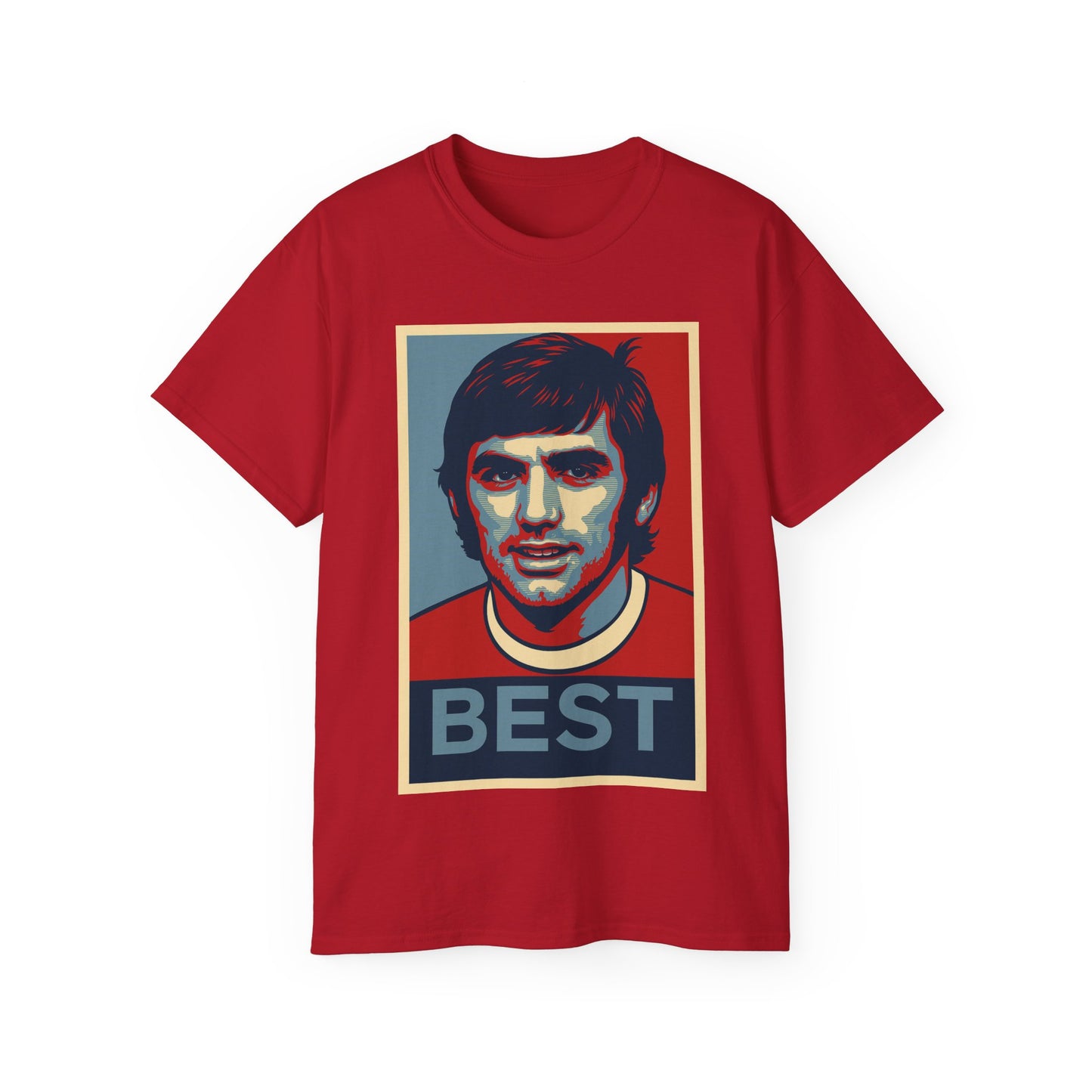 George Best Hope Poster T-Shirt - Manchester United