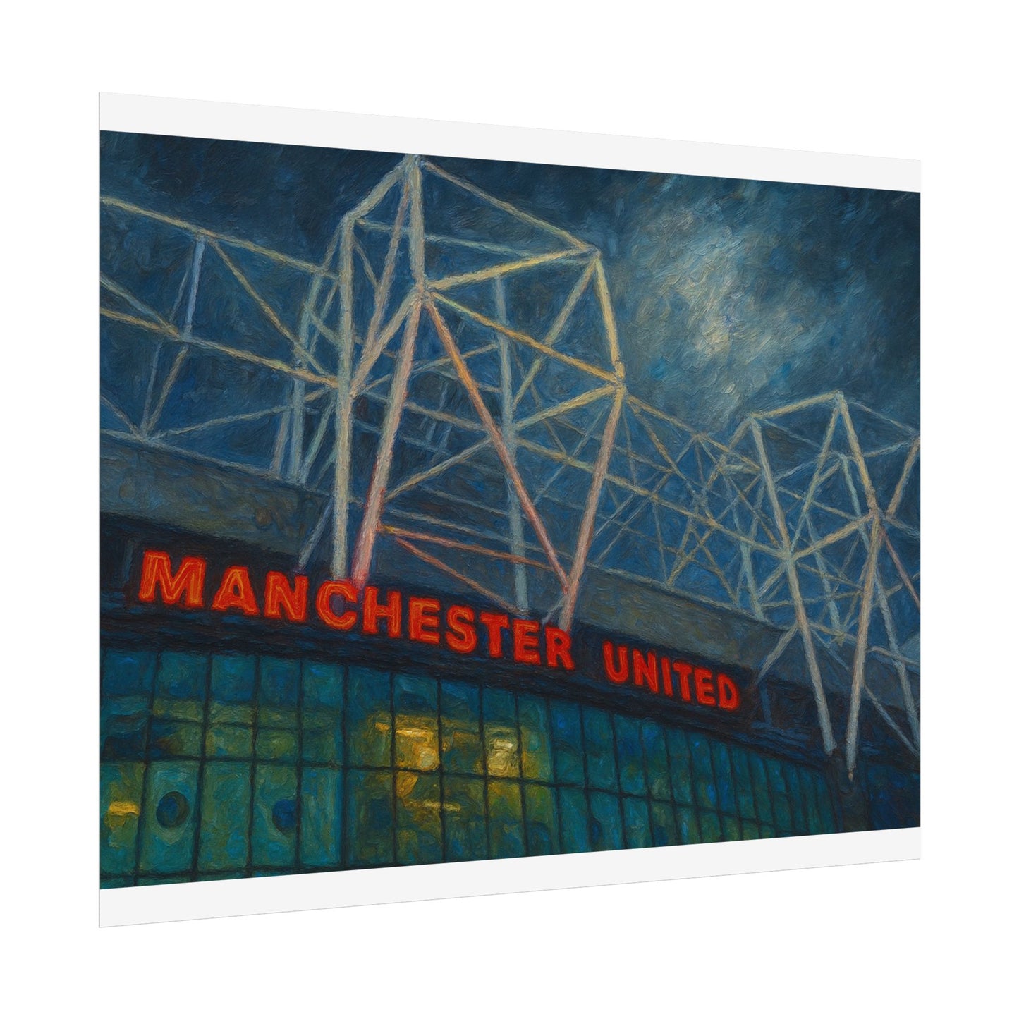 Manchester United Old Trafford Rolled Poster