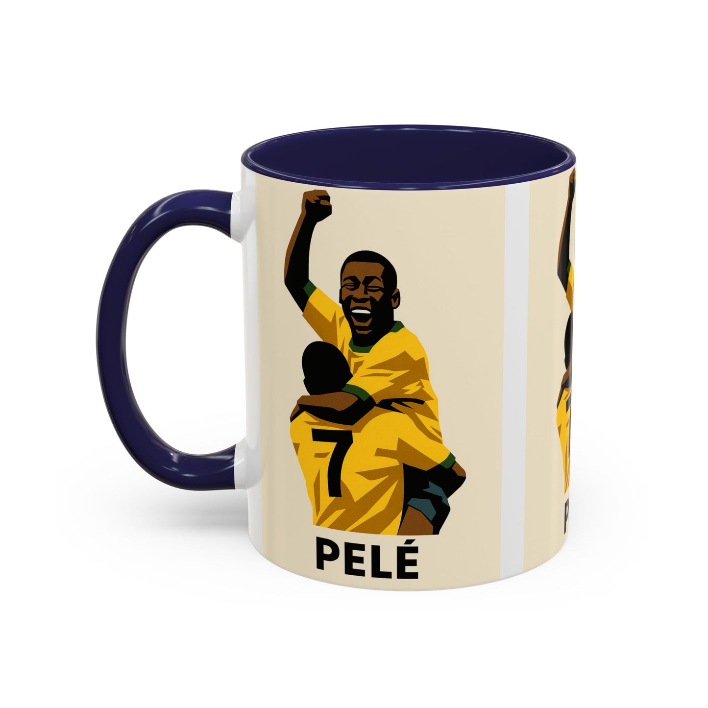 Pelé Celebration Coffee Mug - Brazil