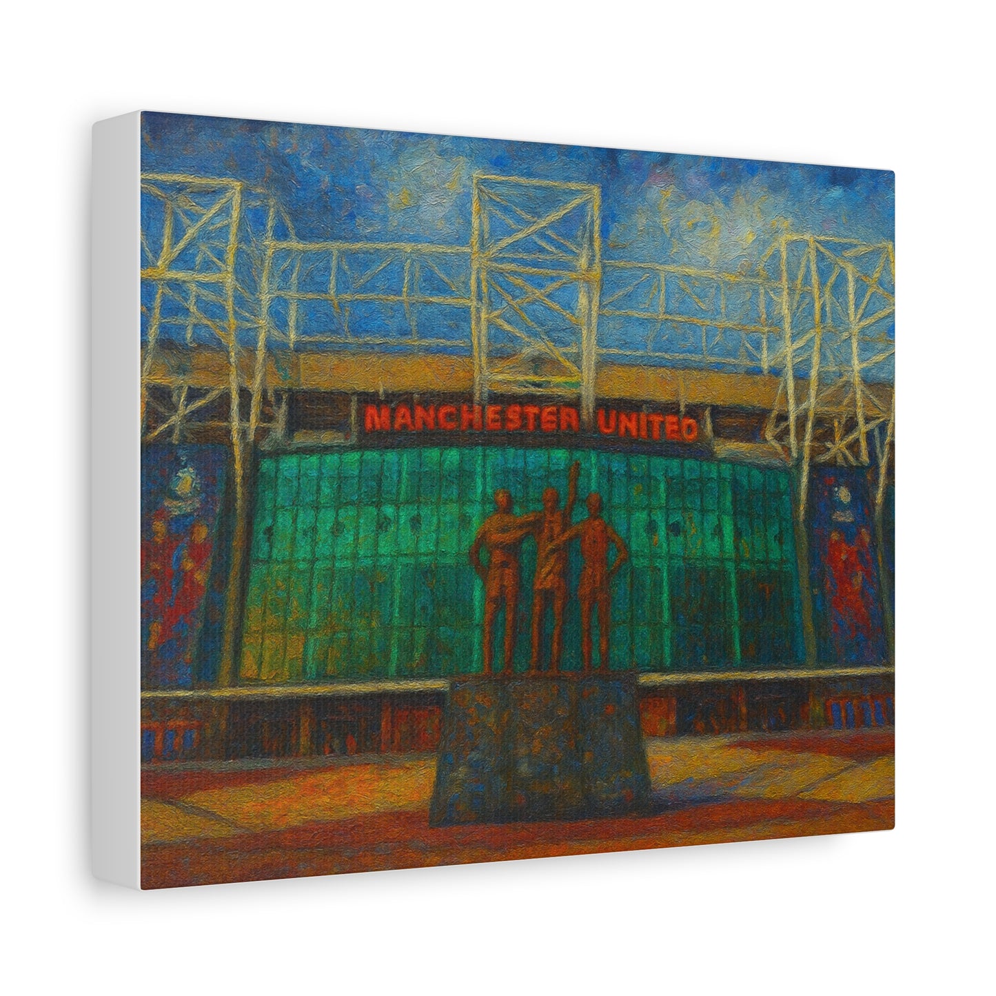 Manchester United Old Trafford United Trinity Art Canvas