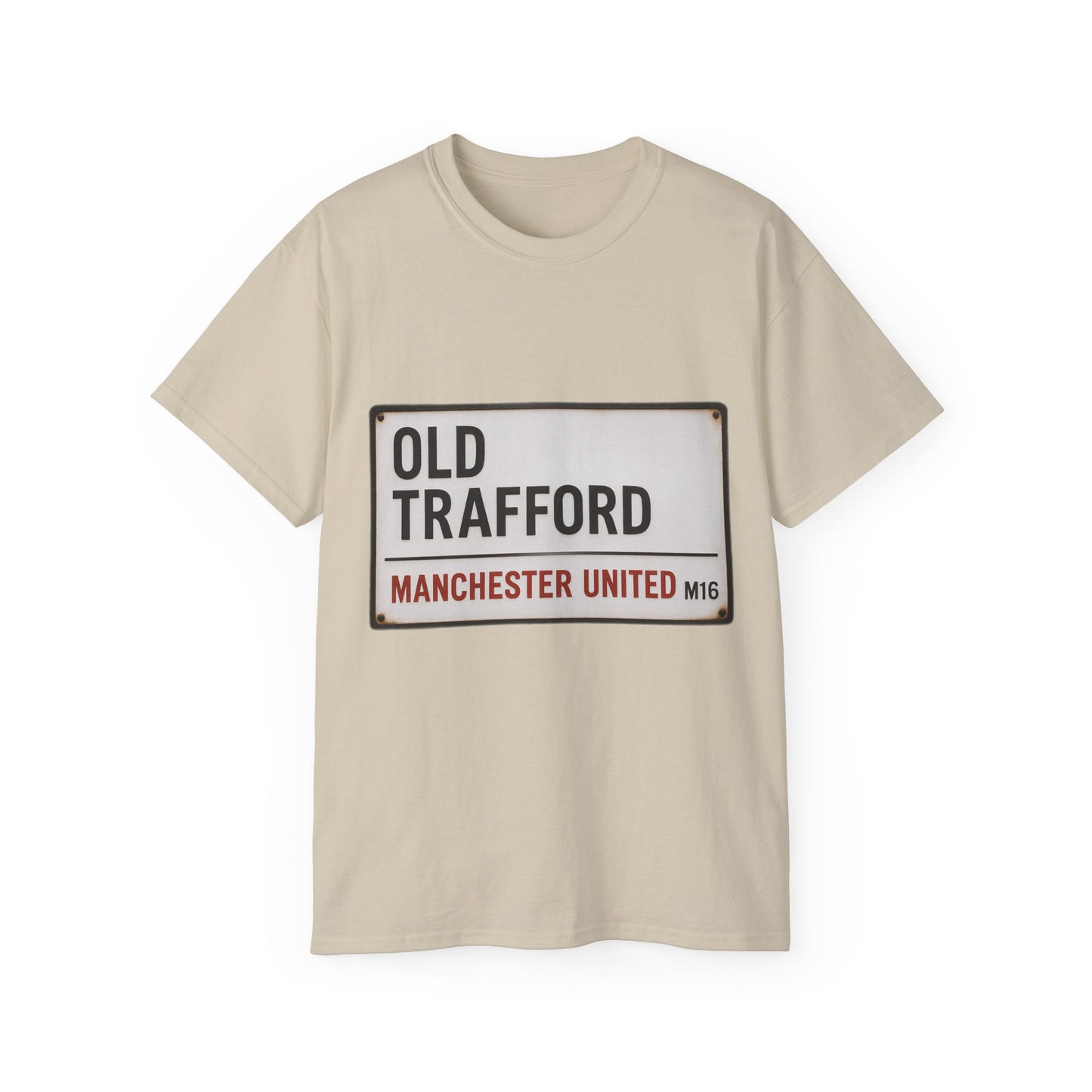 Manchester United Old Trafford Road Sign T-Shirt