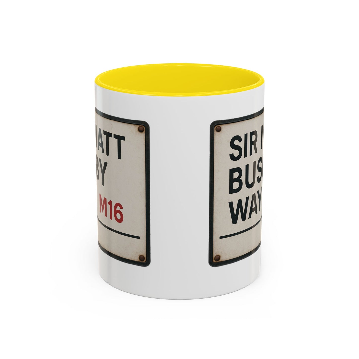 Sir Matt Busby Way Manchester United Mug