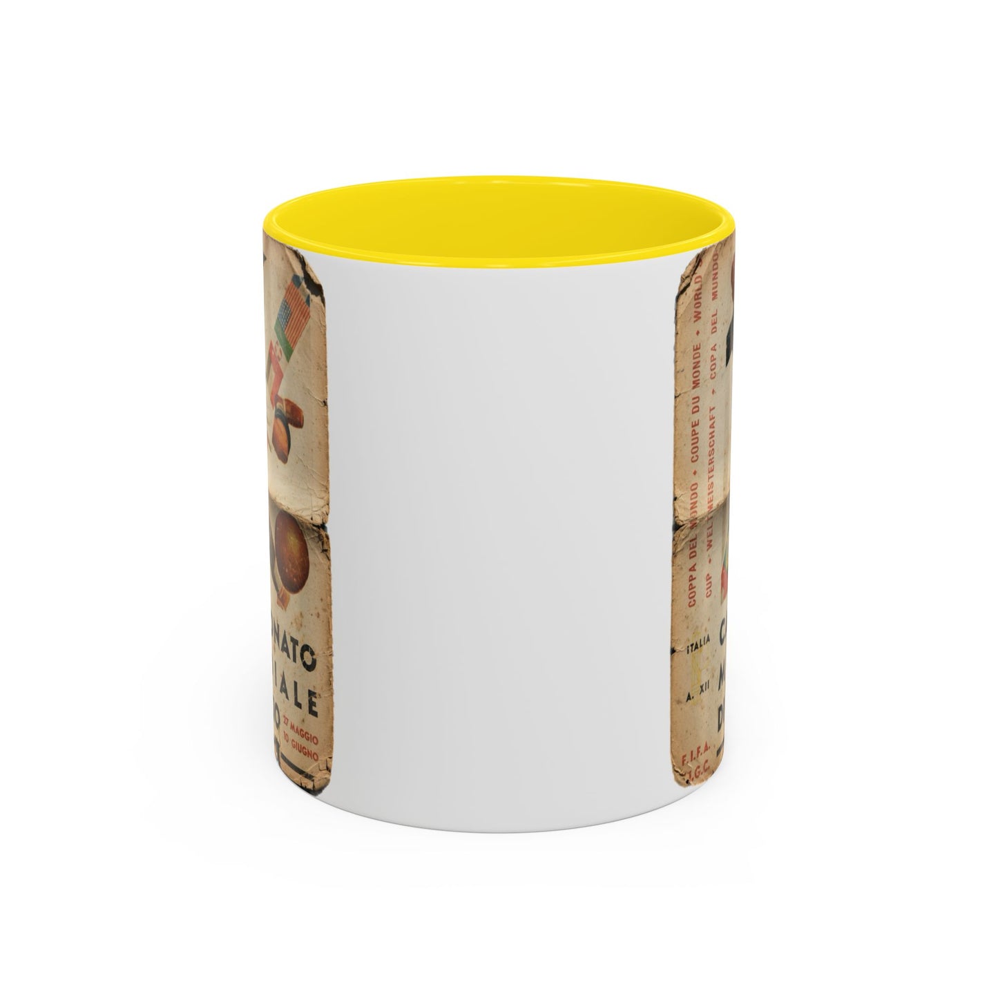 Italy 1934 World Cup Poster Coffee Mug (11, 15oz)