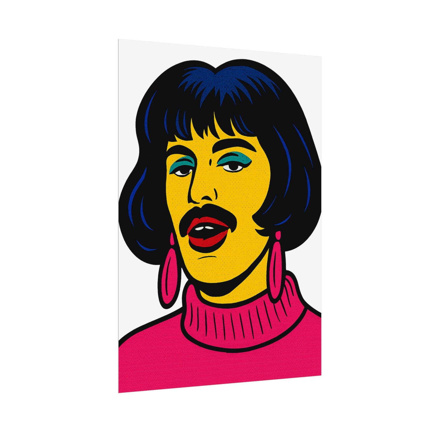 Mercury Pop Art I Want To Break Free Poster