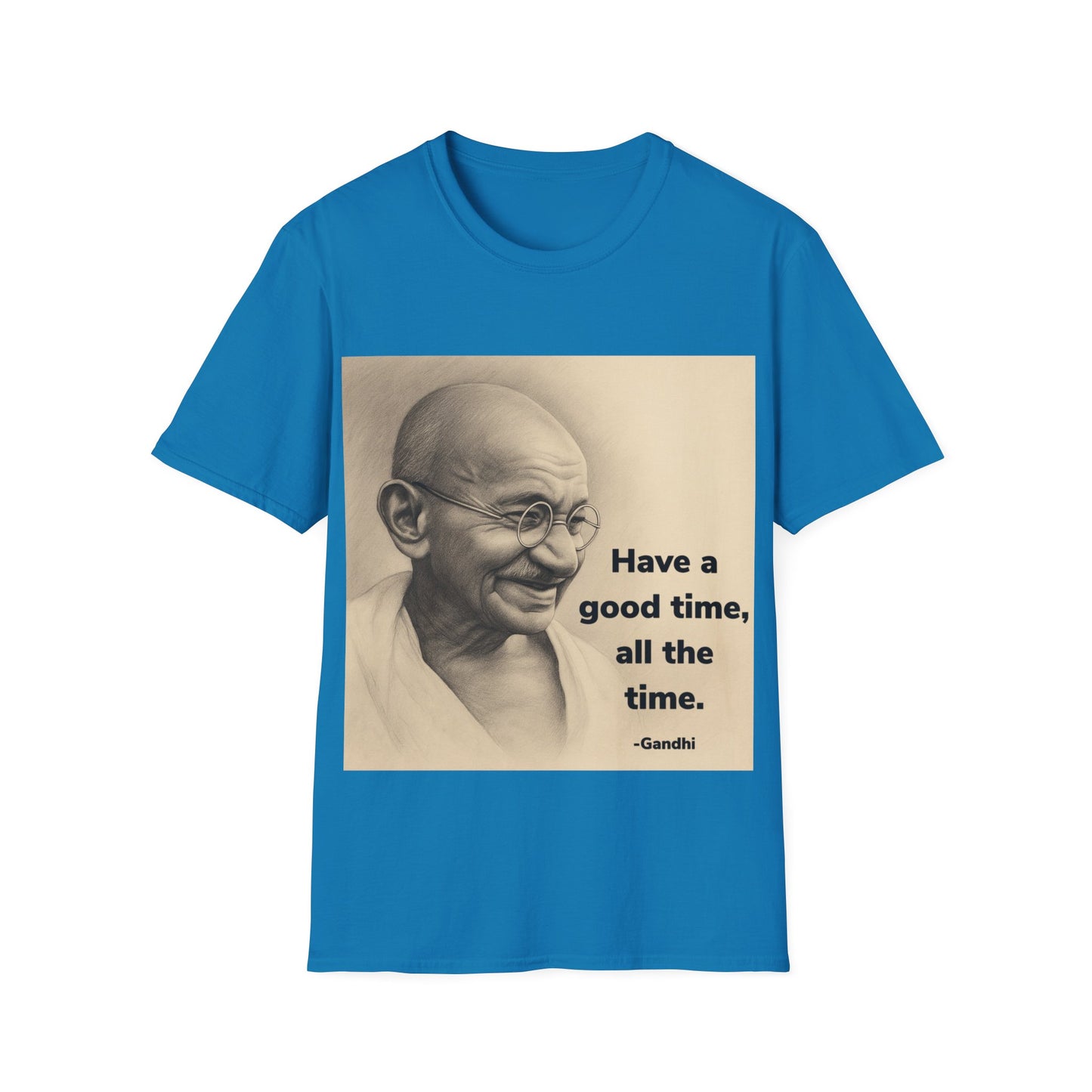 Inspirational Gandhi Quote T-Shirt