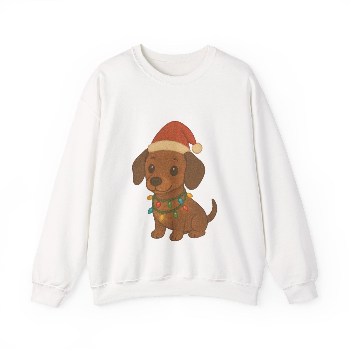 Christmas Dachshund Puppy Christmas Sweatshirt