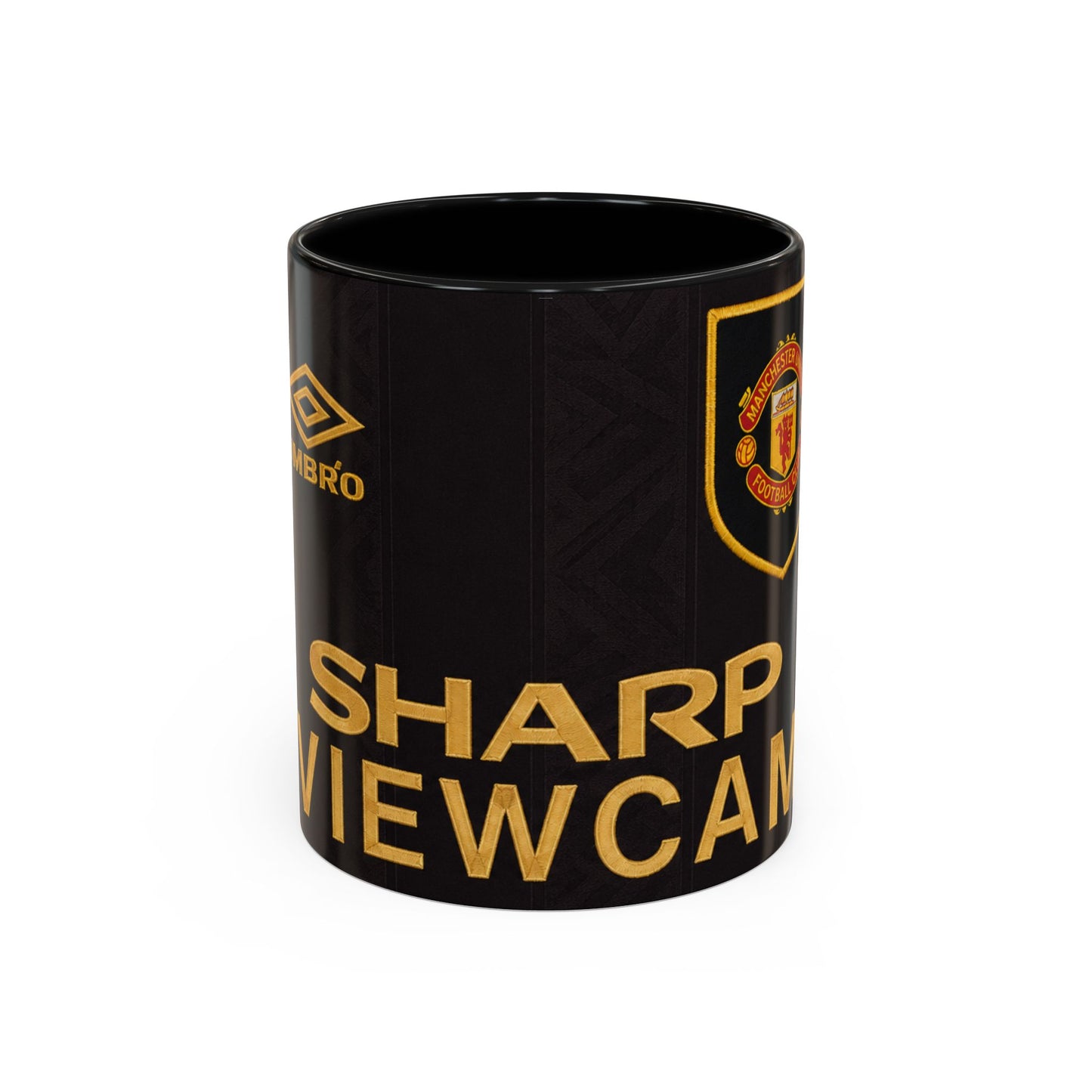 Manchester United 1993-95 Away Shirt Accent Coffee Mug (11, 15oz)