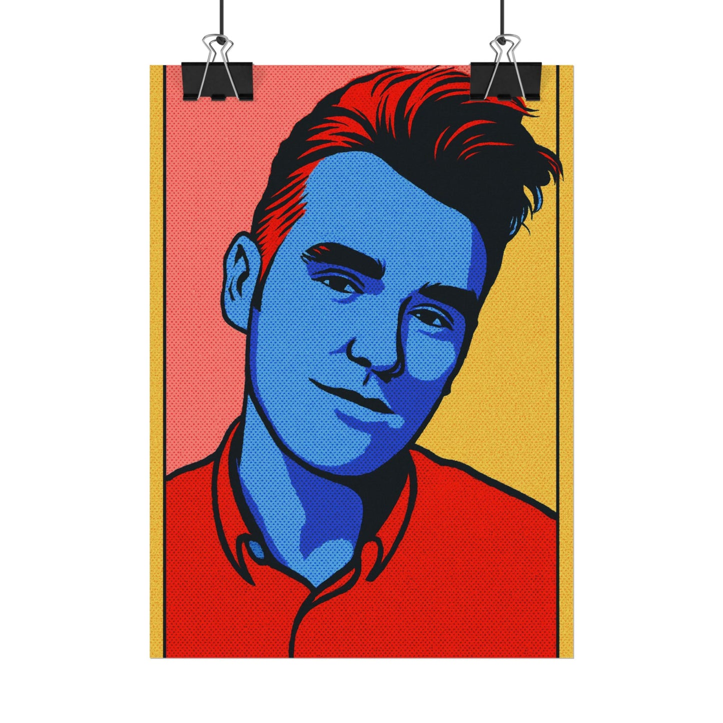 Morrissey Pop Art Poster