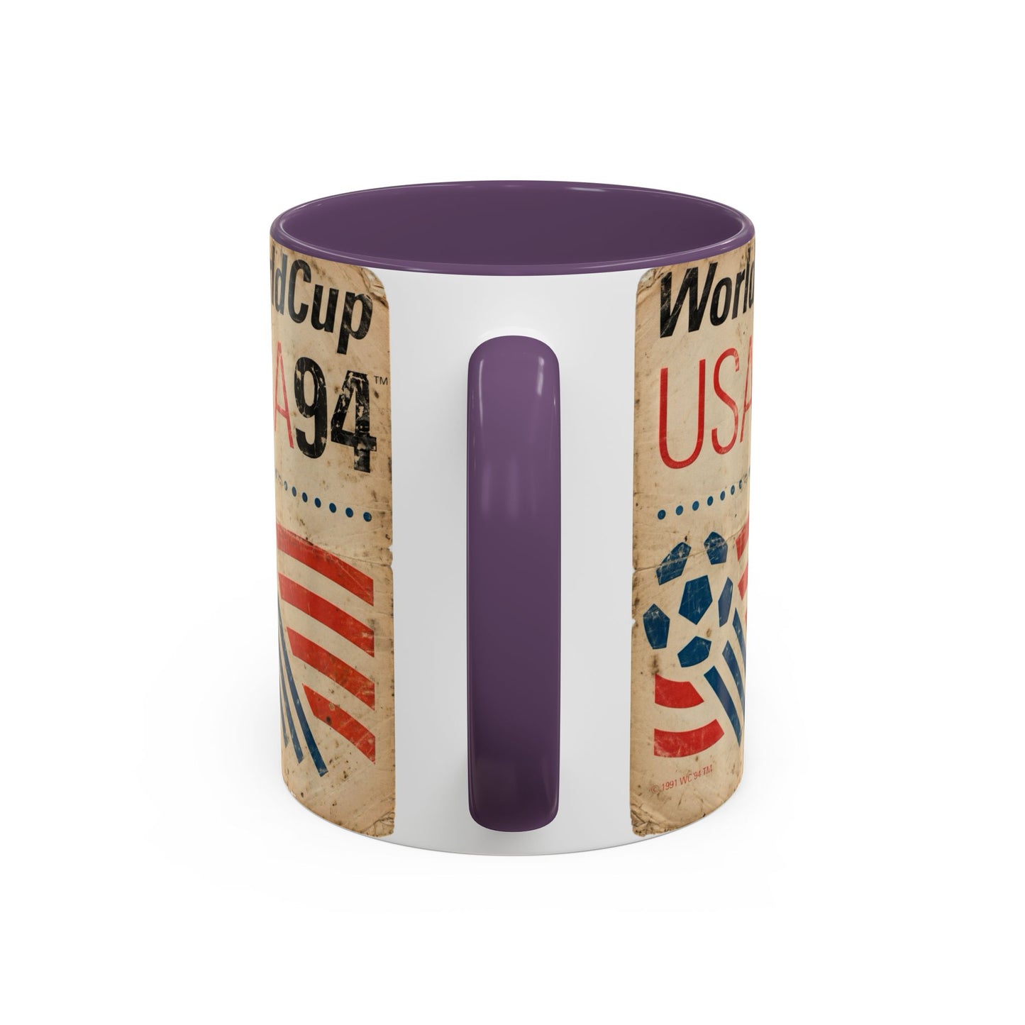 USA 94 World Cup Ball and Stripes Coffee Mug (11, 15oz)