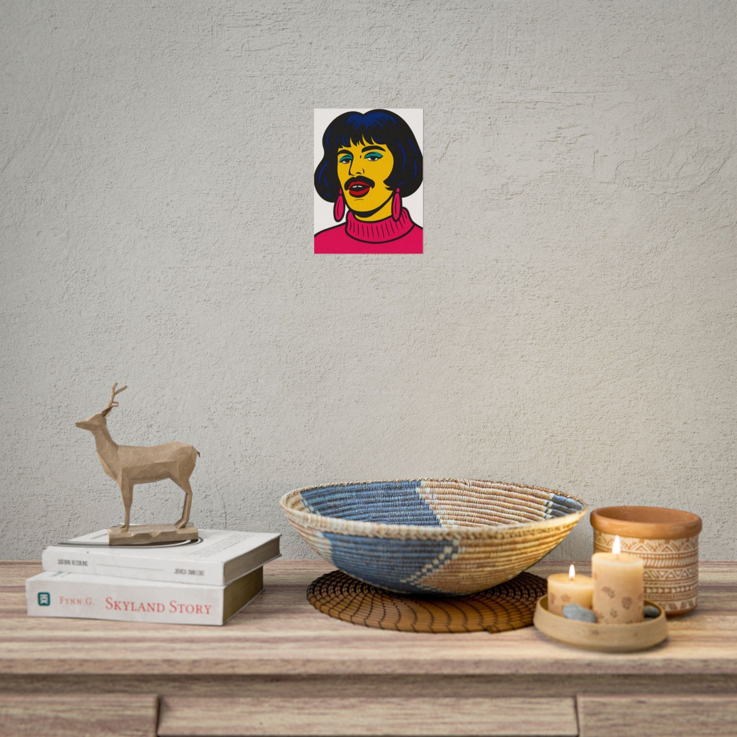 Mercury Pop Art I Want To Break Free Poster