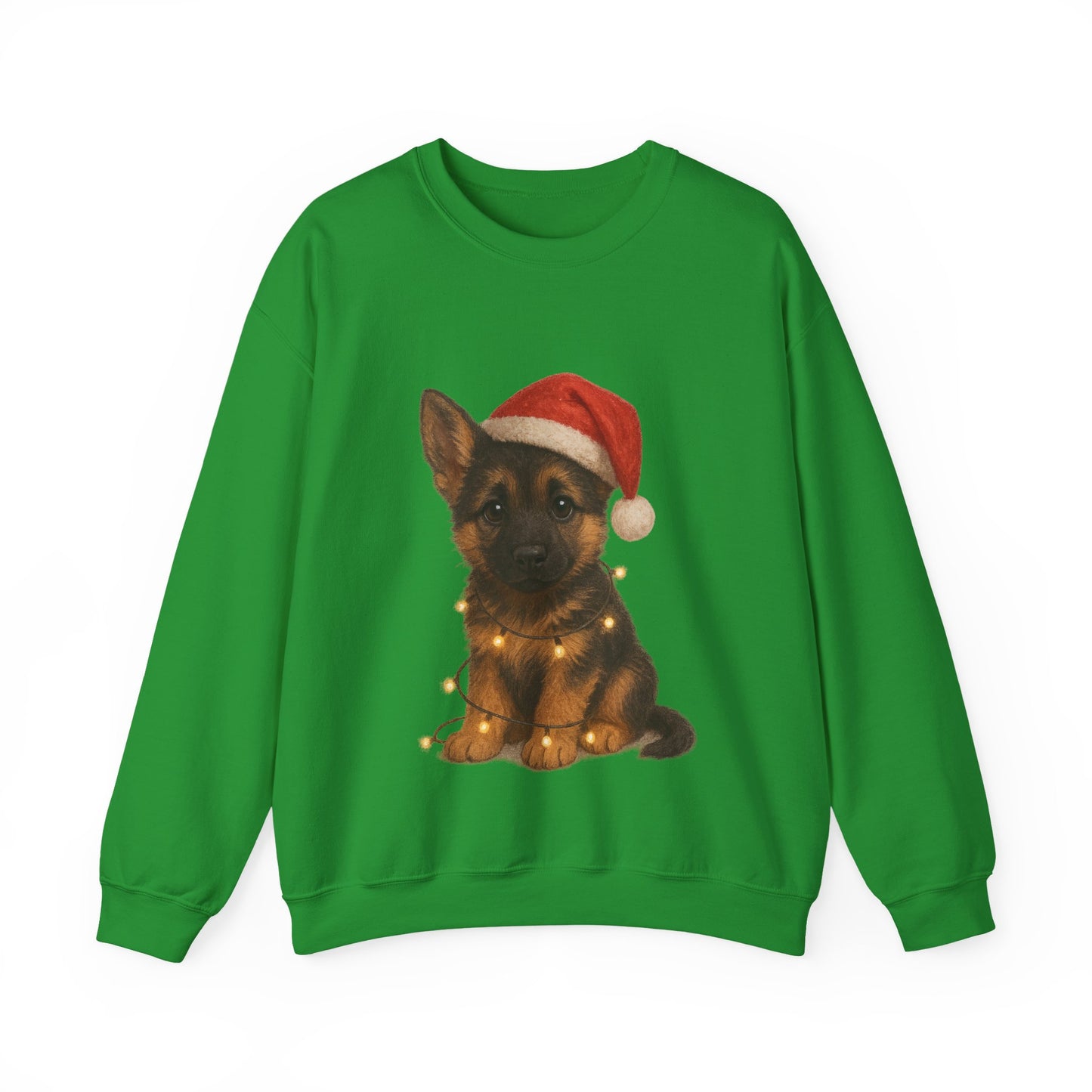 Christmas German Shepherd Puppy Sweatshirt