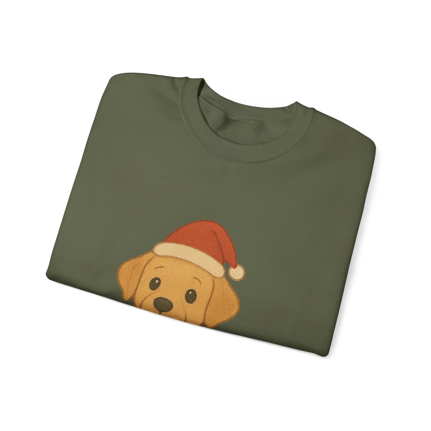 Cute Christmas Labrador Puppy Sweatshirt