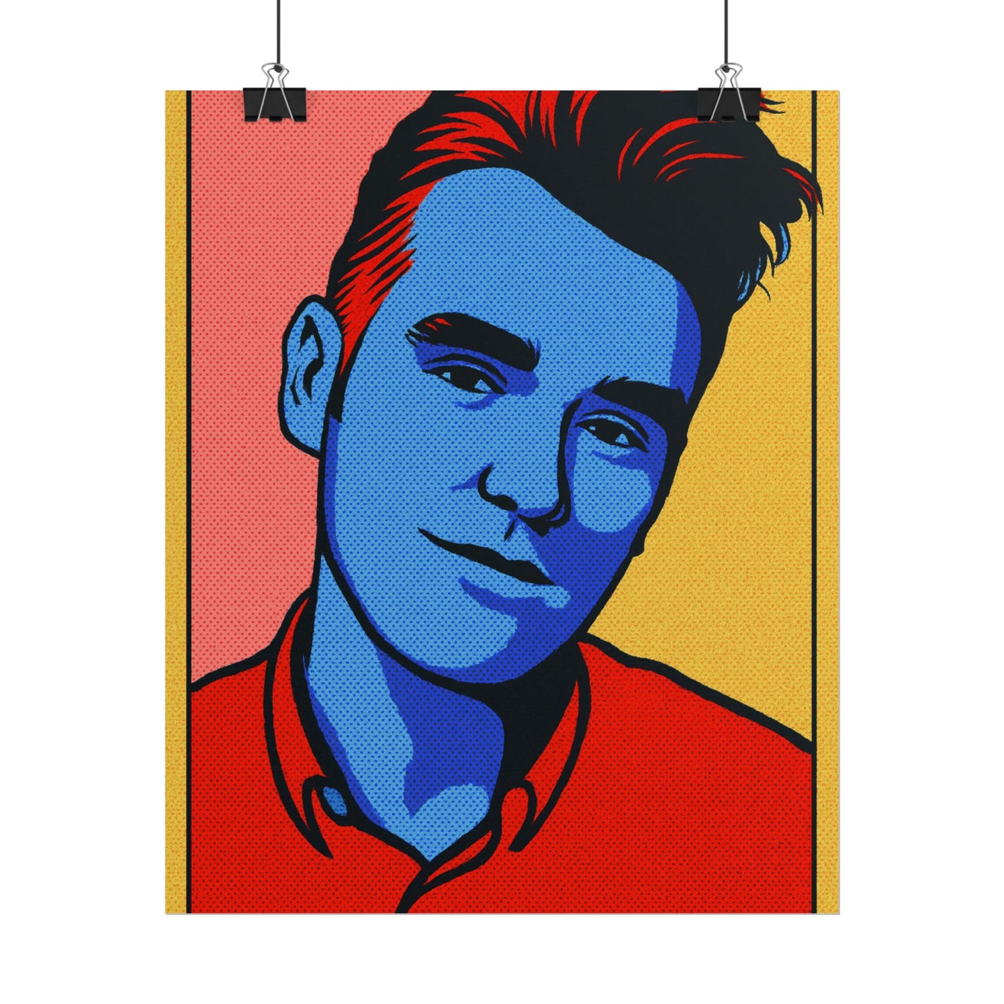 Morrissey Pop Art Poster