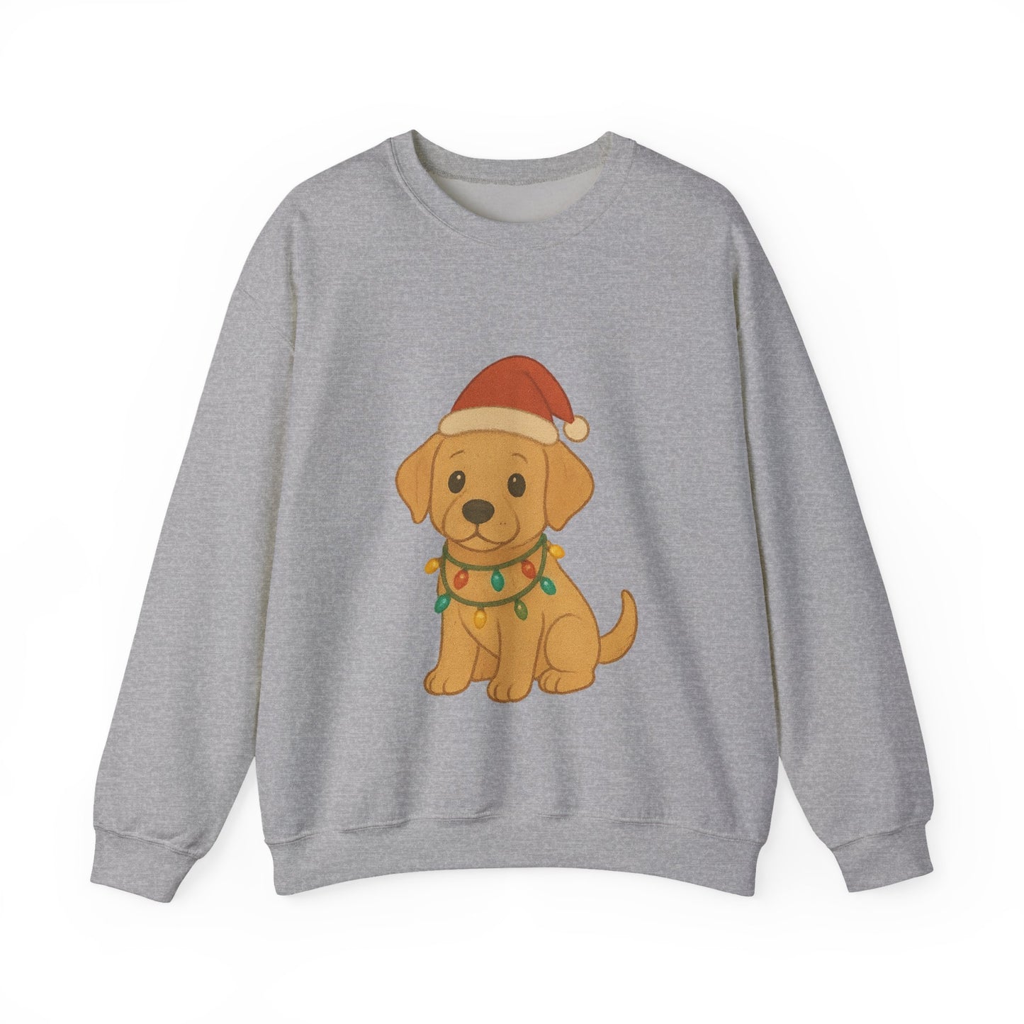 Cute Christmas Labrador Puppy Sweatshirt