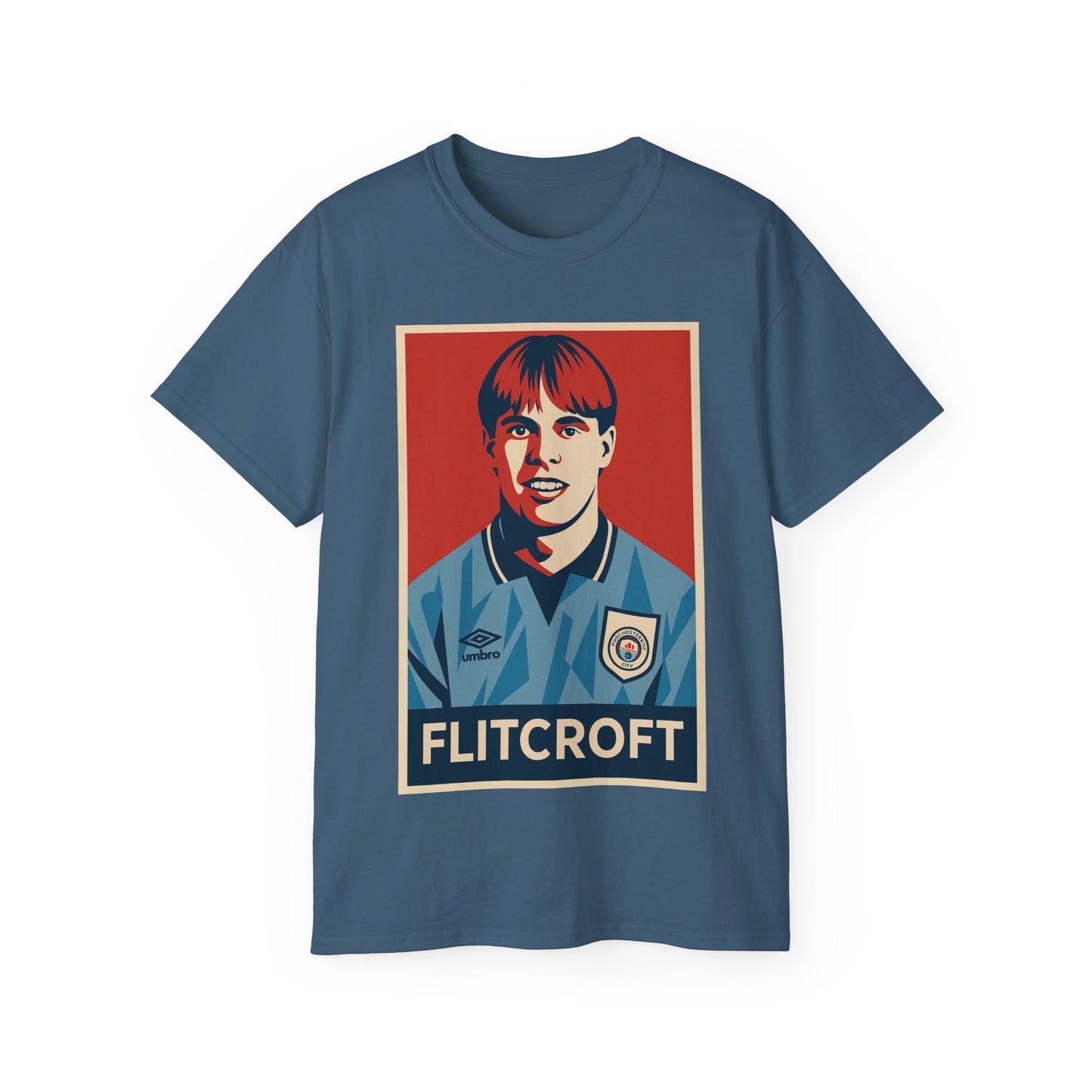 Gary Flitcroft Hope Poster - Manchester City
