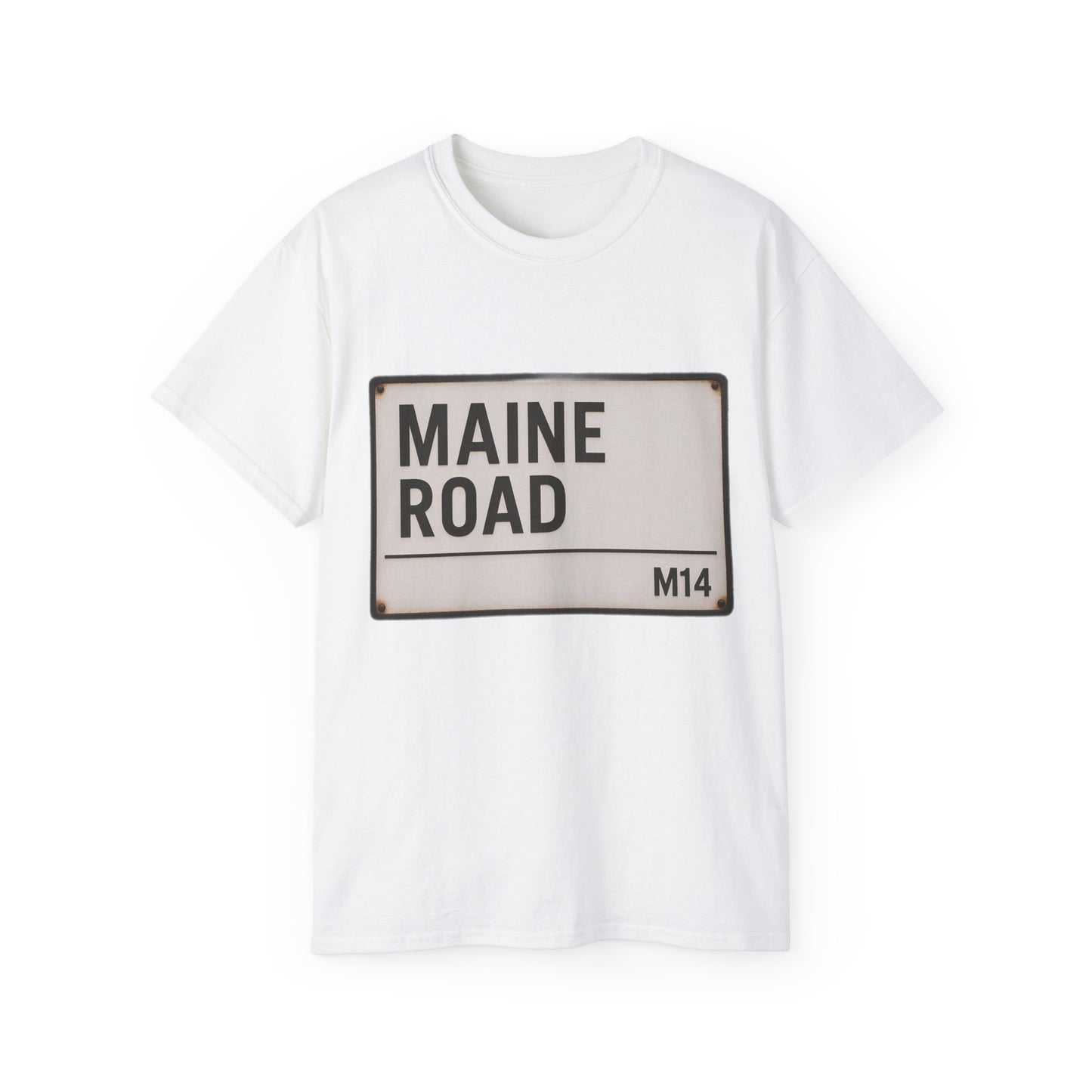 Maine Road Manchester City Road SignT-Shirt