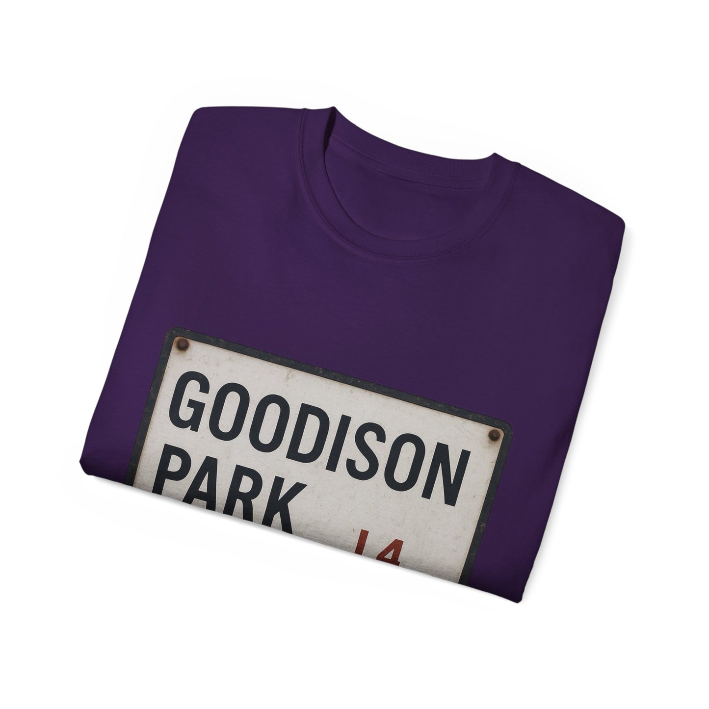 Goodison Park Everton Road Sign T-Shirt