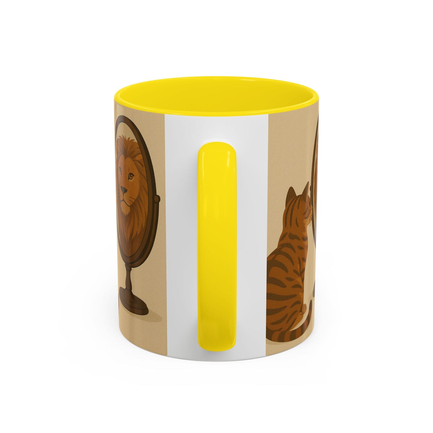 Cat and Lion Mug