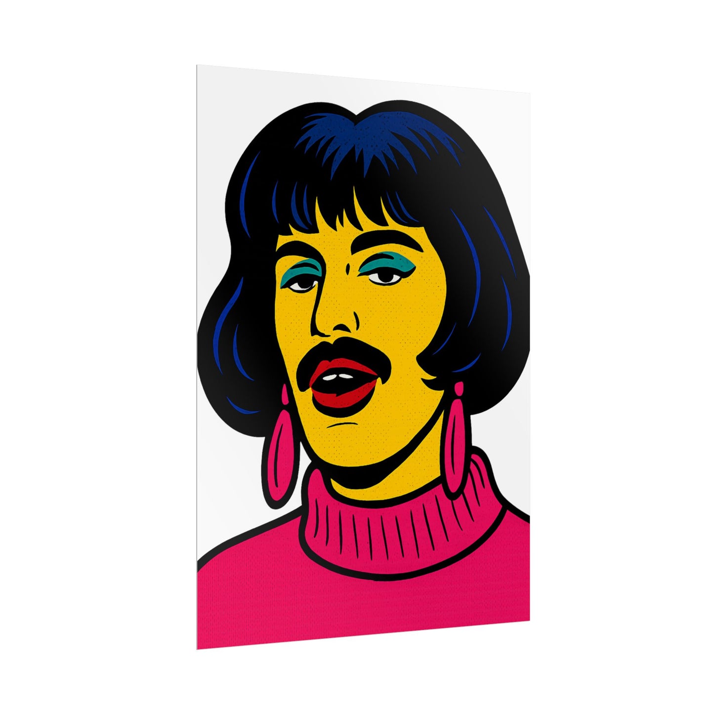 Mercury Pop Art I Want To Break Free Poster